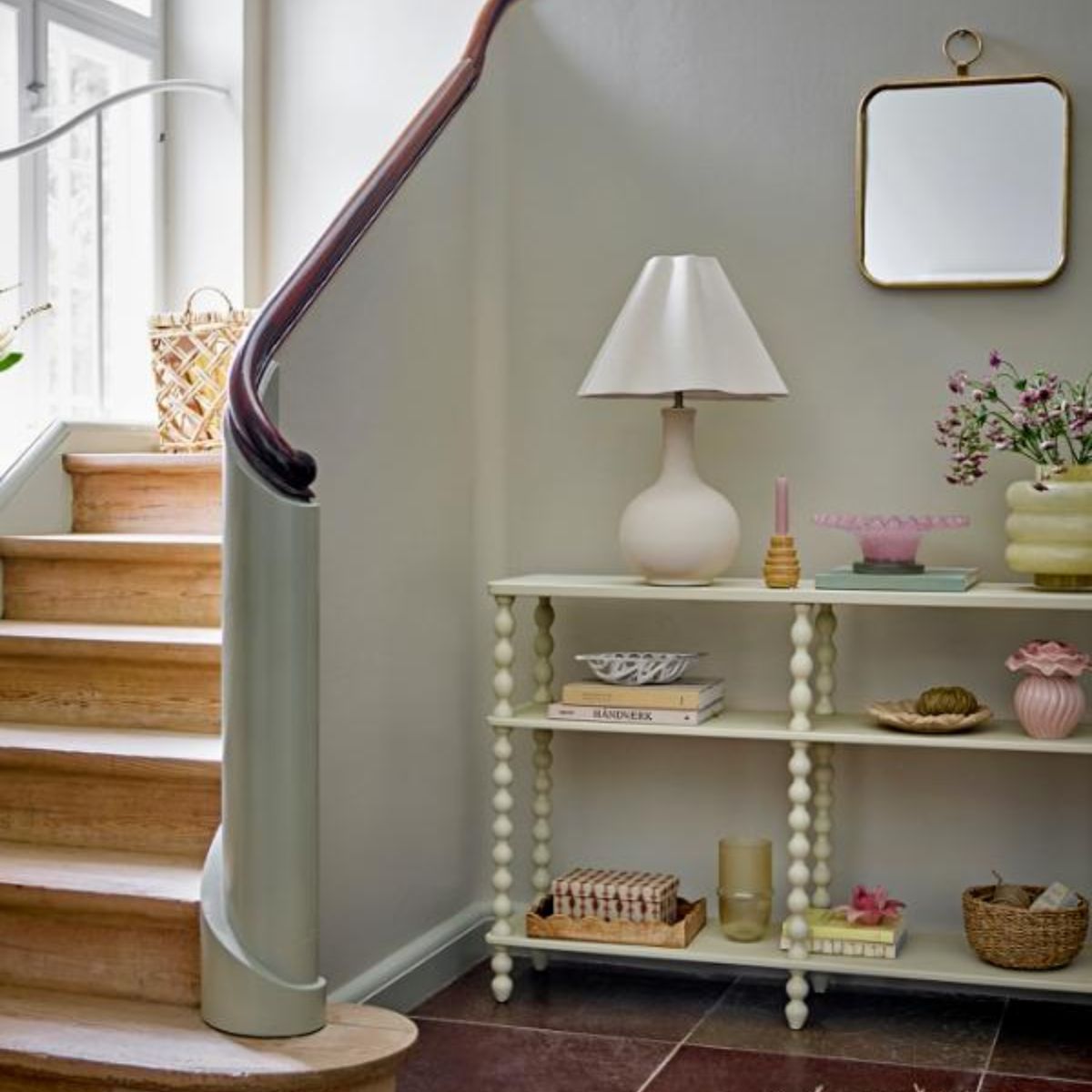 Bloomingville Salino Console Table - White Pine