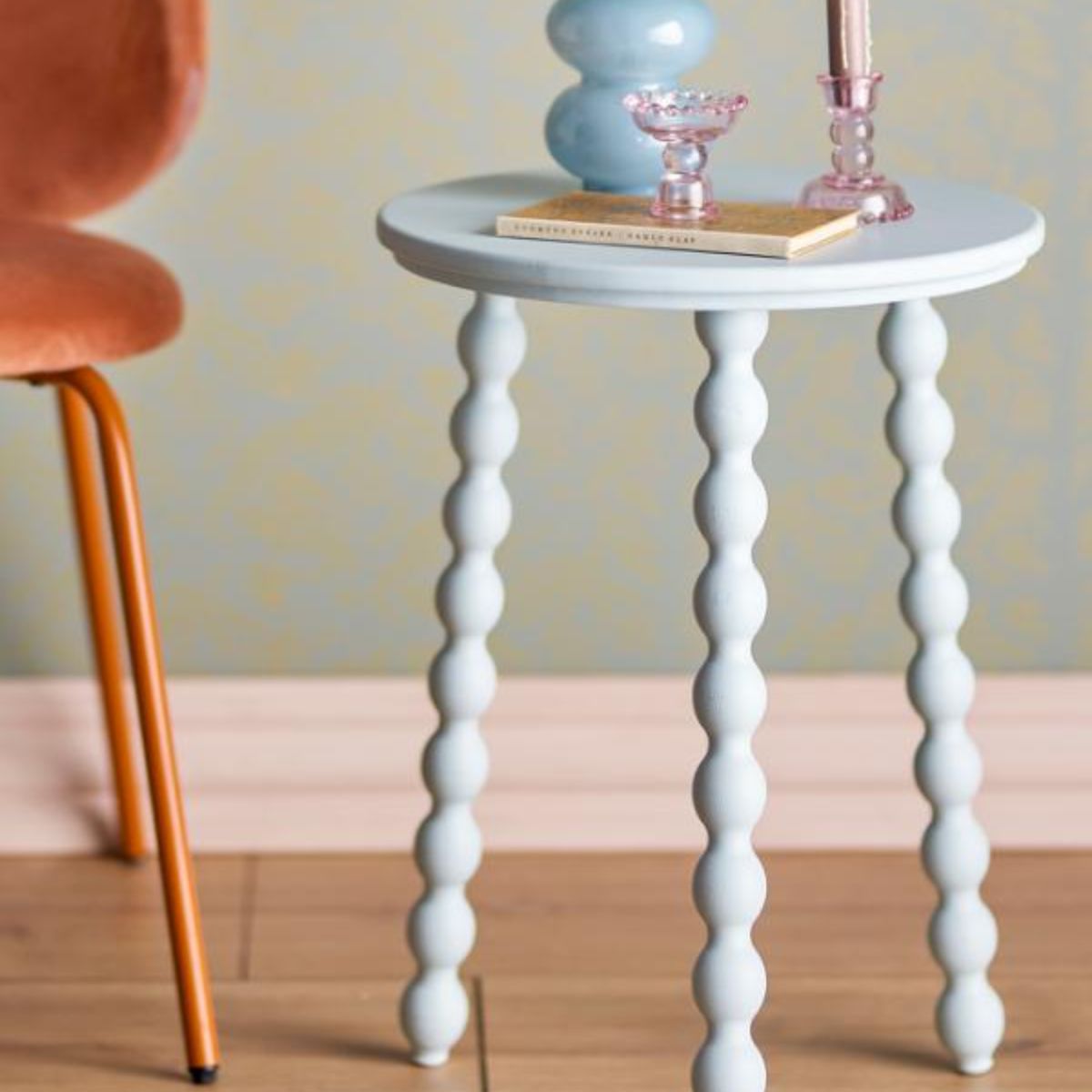 Bloomingville Salino Side Table - Blue Pine