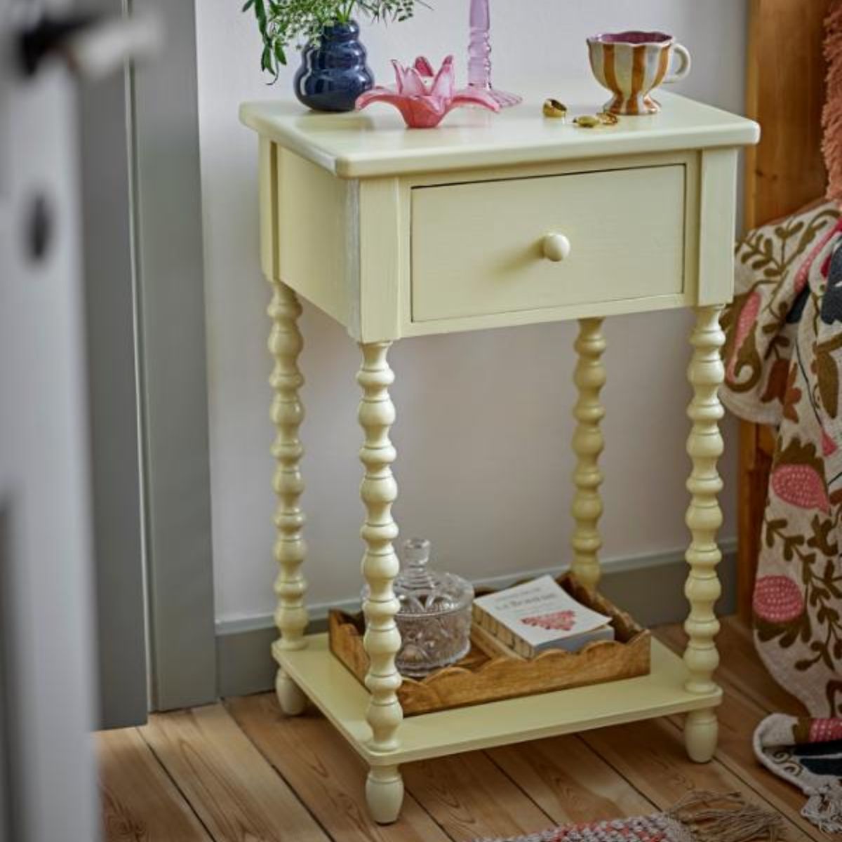 Bloomingville Salino Side Table - Yellow Pine