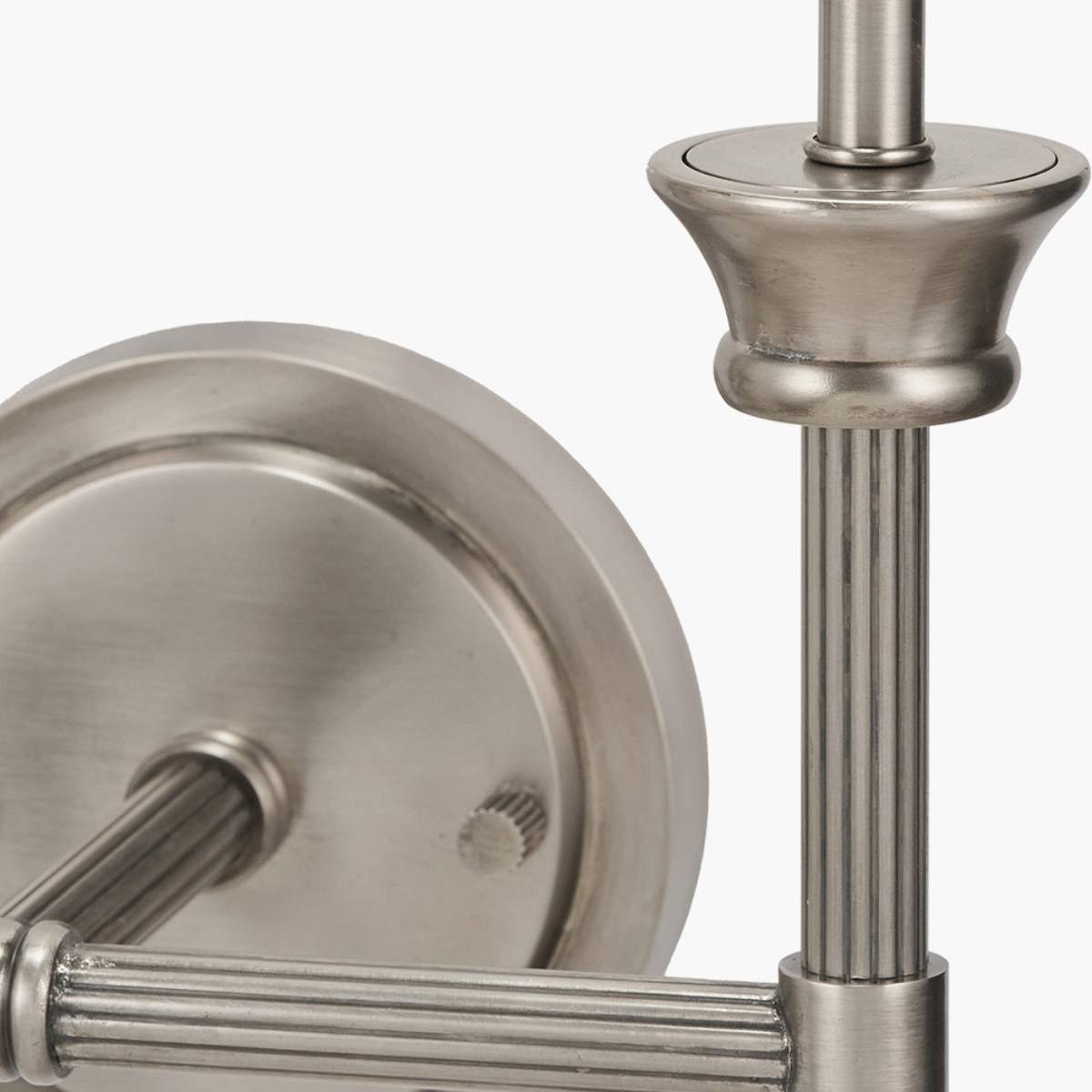 Pacific Lifestyle Salvatore Antique Silver Metal Double Wall Light