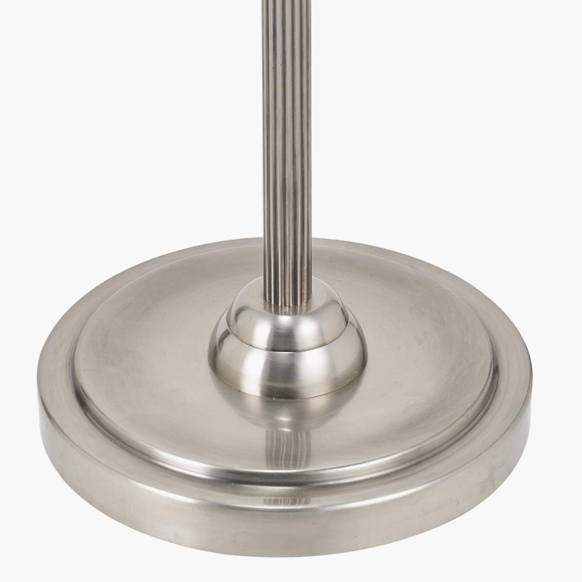 Pacific Lifestyle Salvatore Antique Silver Metal Floor Lamp Base