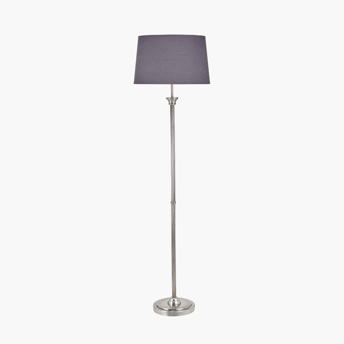 Pacific Lifestyle Salvatore Antique Silver Metal Floor Lamp Base