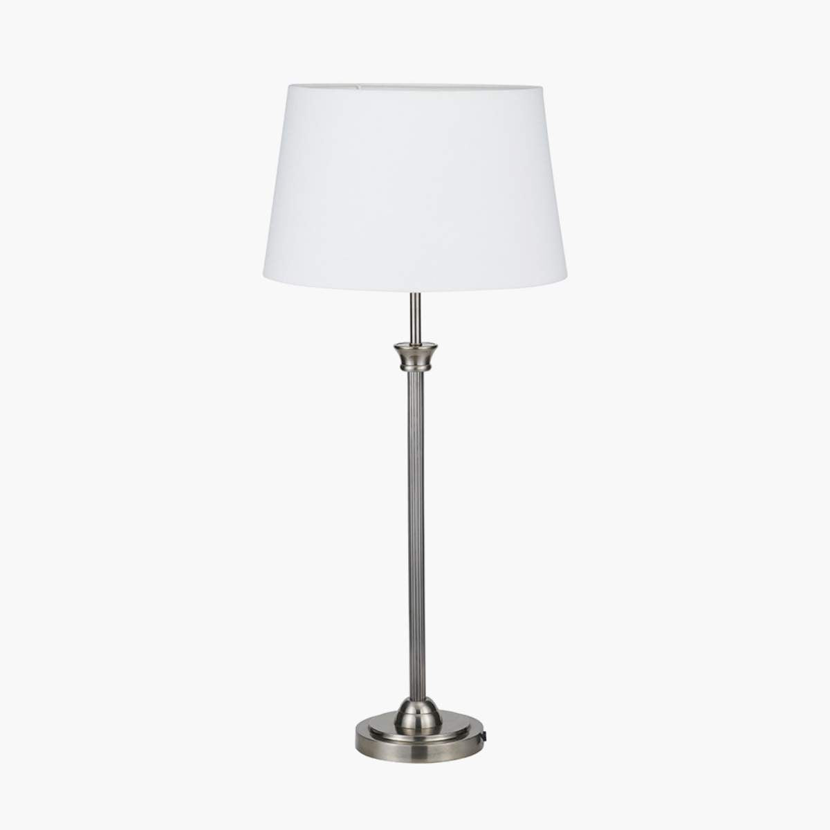 Pacific Lifestyle Salvatore Antique Silver Metal Table Lamp Base