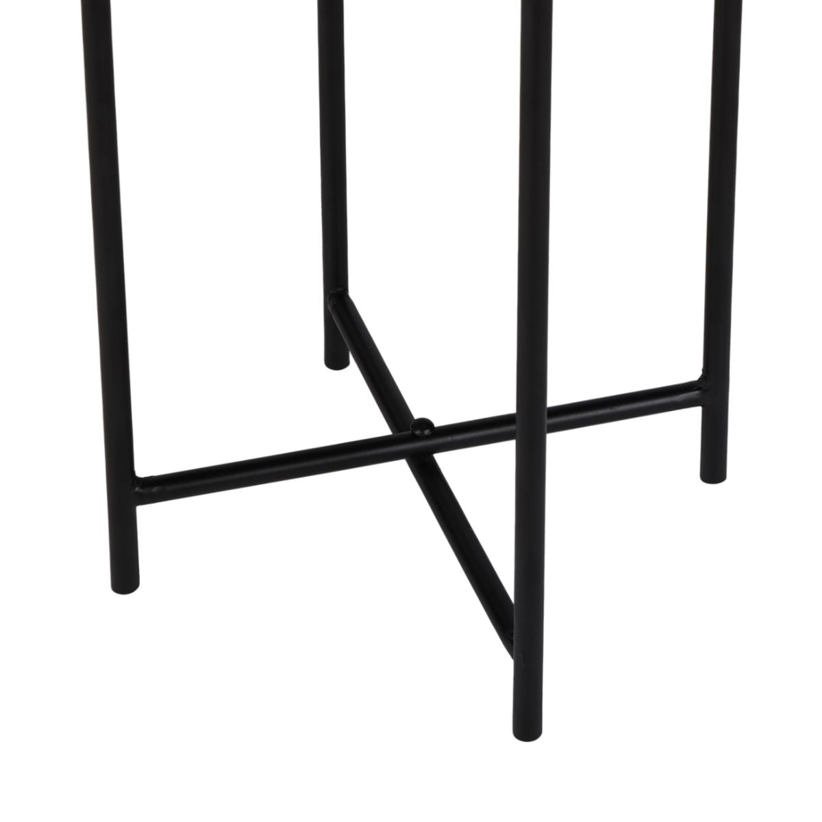 Libra Interiors Samui Brown Stonewash Planter on Stand Tall 73cm - Set of 2
