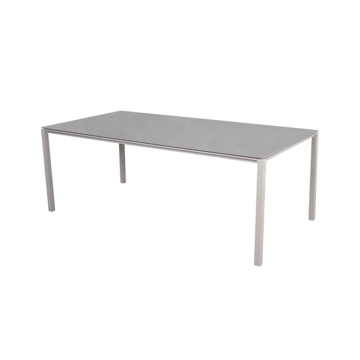 Cane-line Pure dining table, 200x100 cm