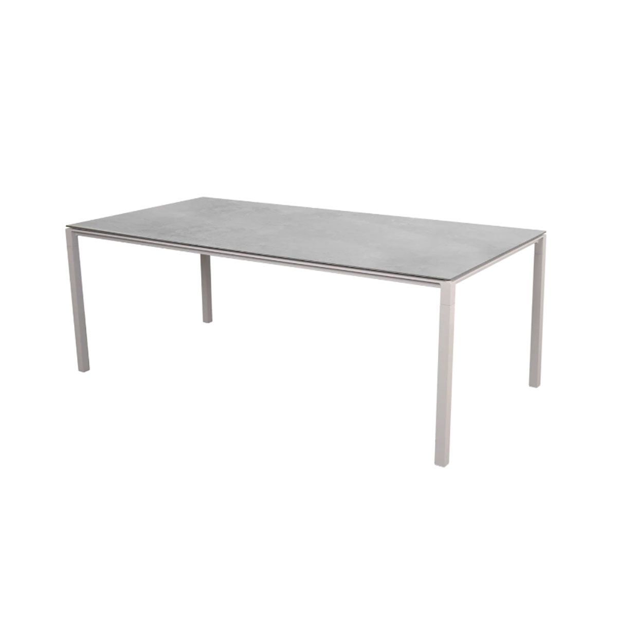 Cane-line Pure dining table, 200x100 cm