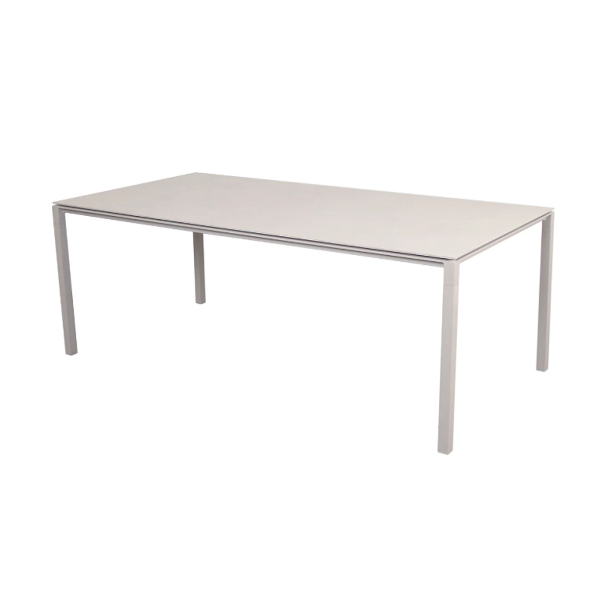 Cane-line Pure dining table, 200x100 cm