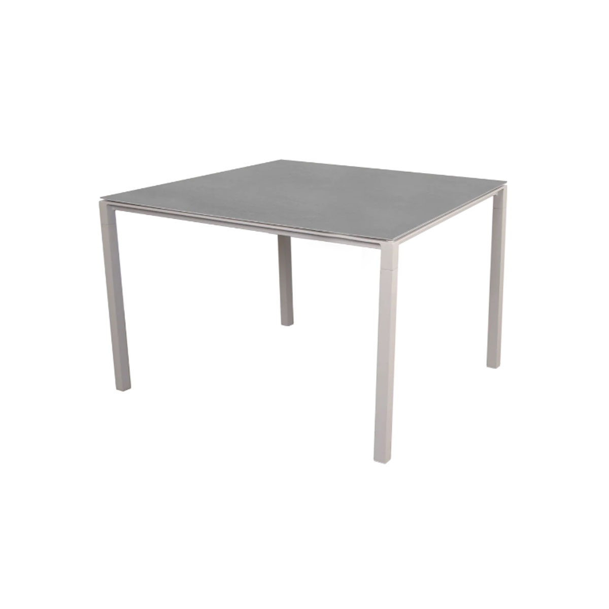 Cane-line Pure dining table, 100x100 cm