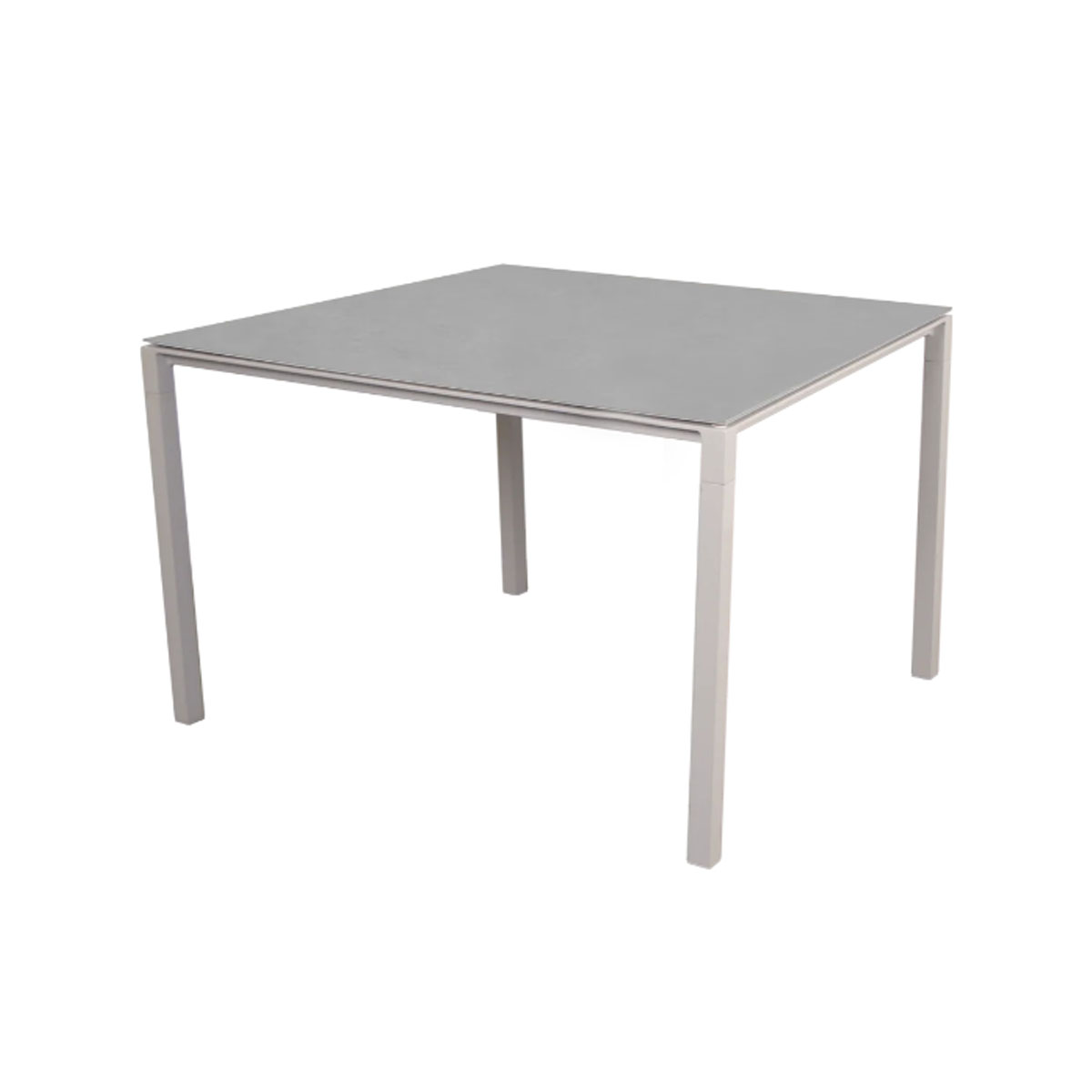 Cane-line Pure dining table, 100x100 cm