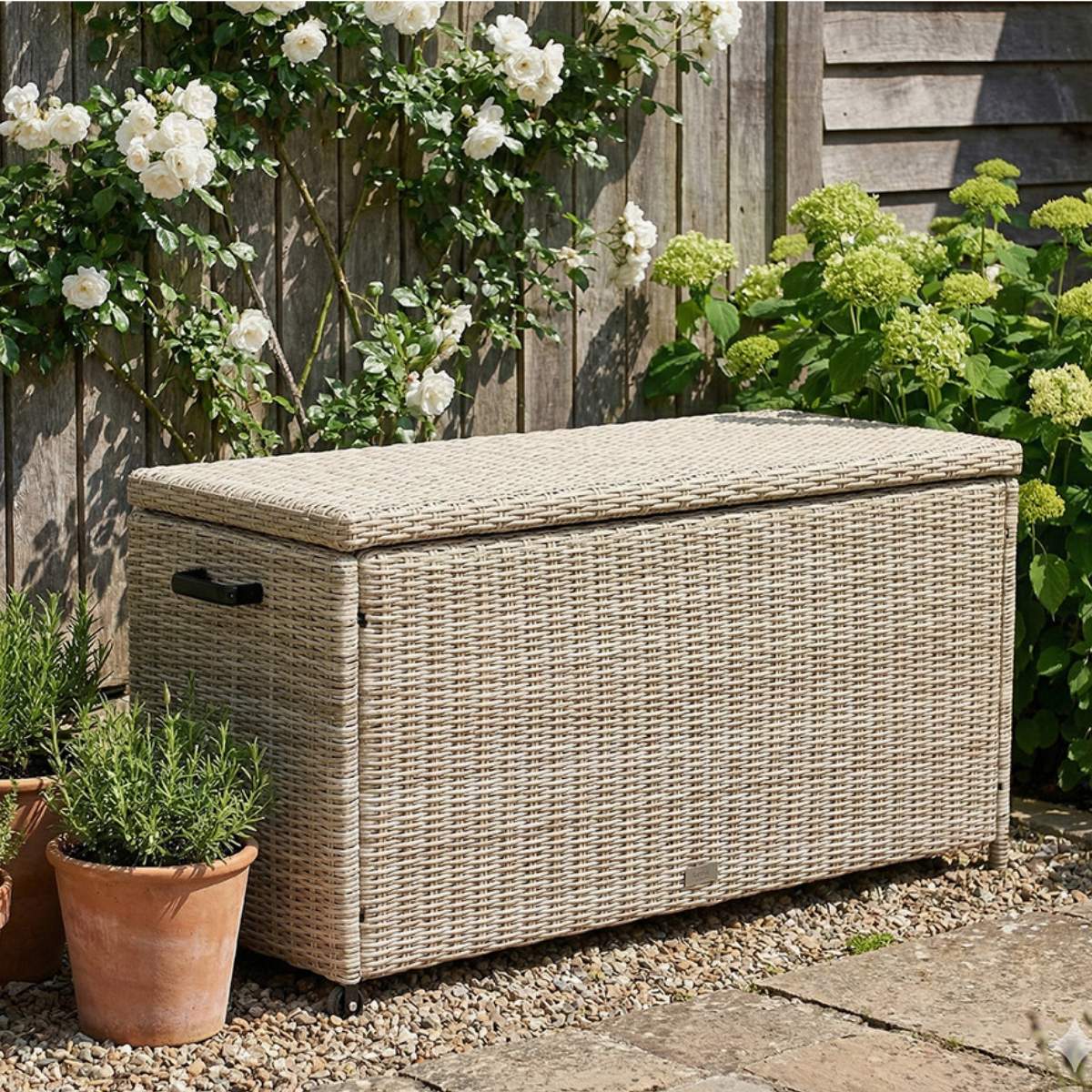 Pacific Lifestyle Sandy Beige Small Cushion Box K/D