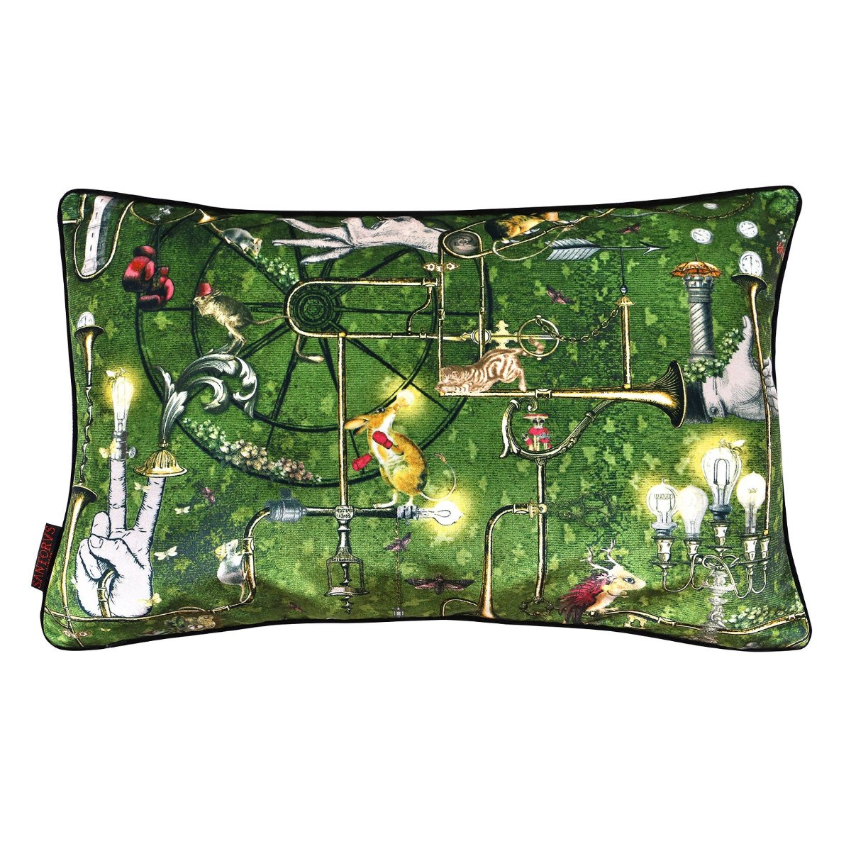 Santorus Boudoir Cushion Cover - Orchestral reverse