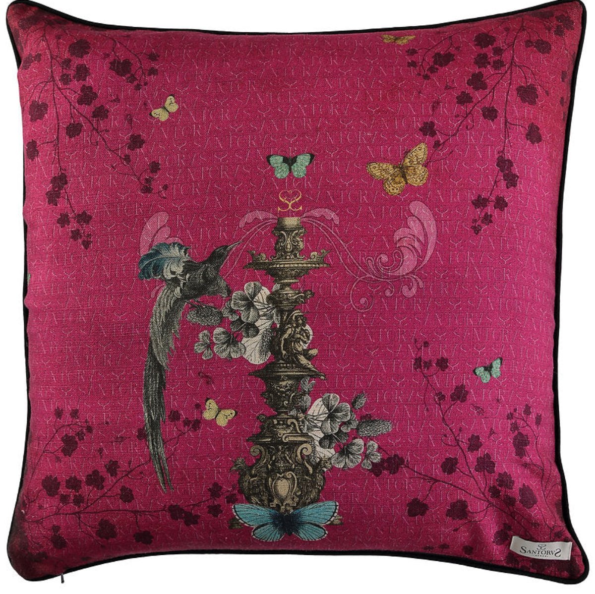 Santorus Large Cushion Cover - Regis Convinium reverse
