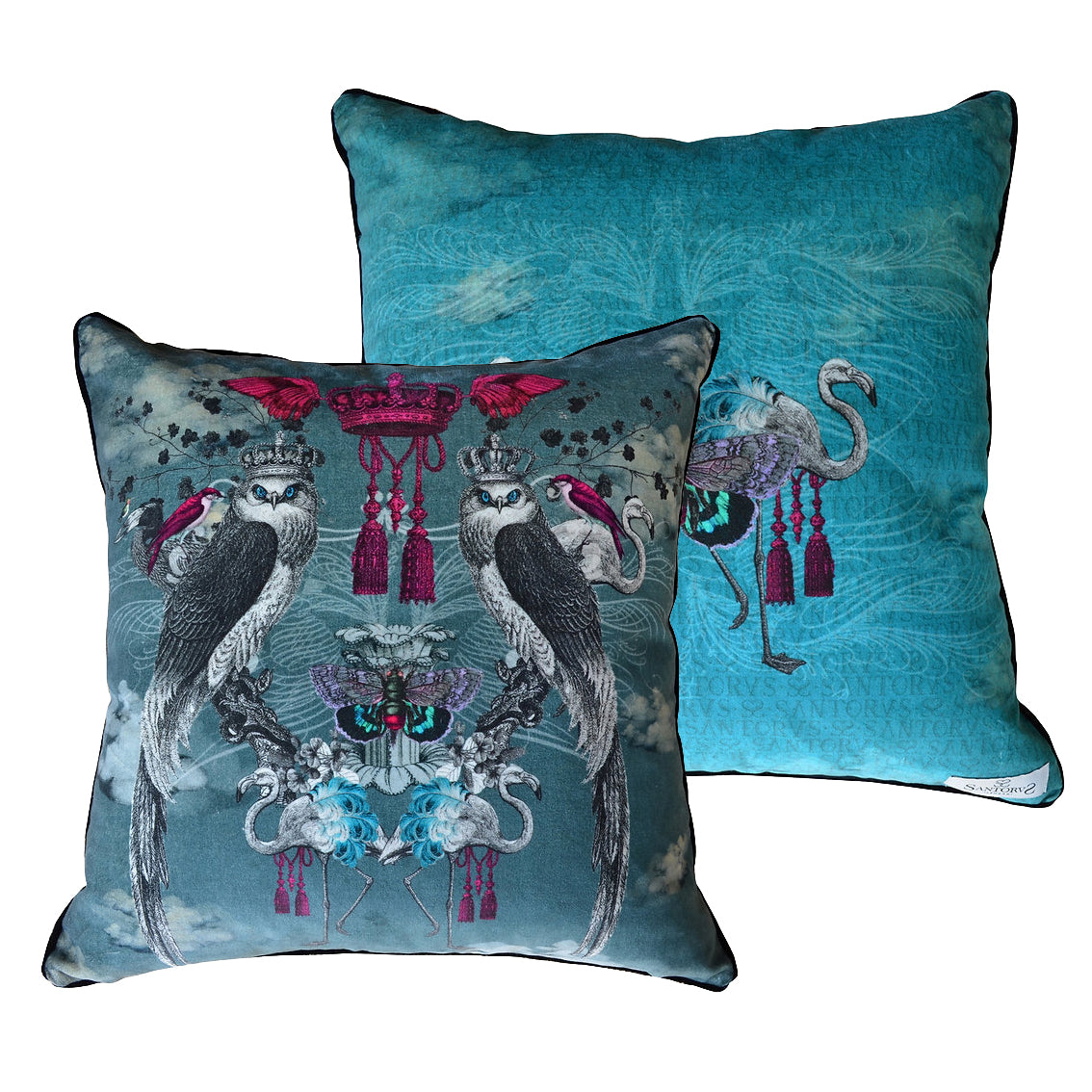 Santorus Scatter Cushion  Cover - Regis Convinium front and back