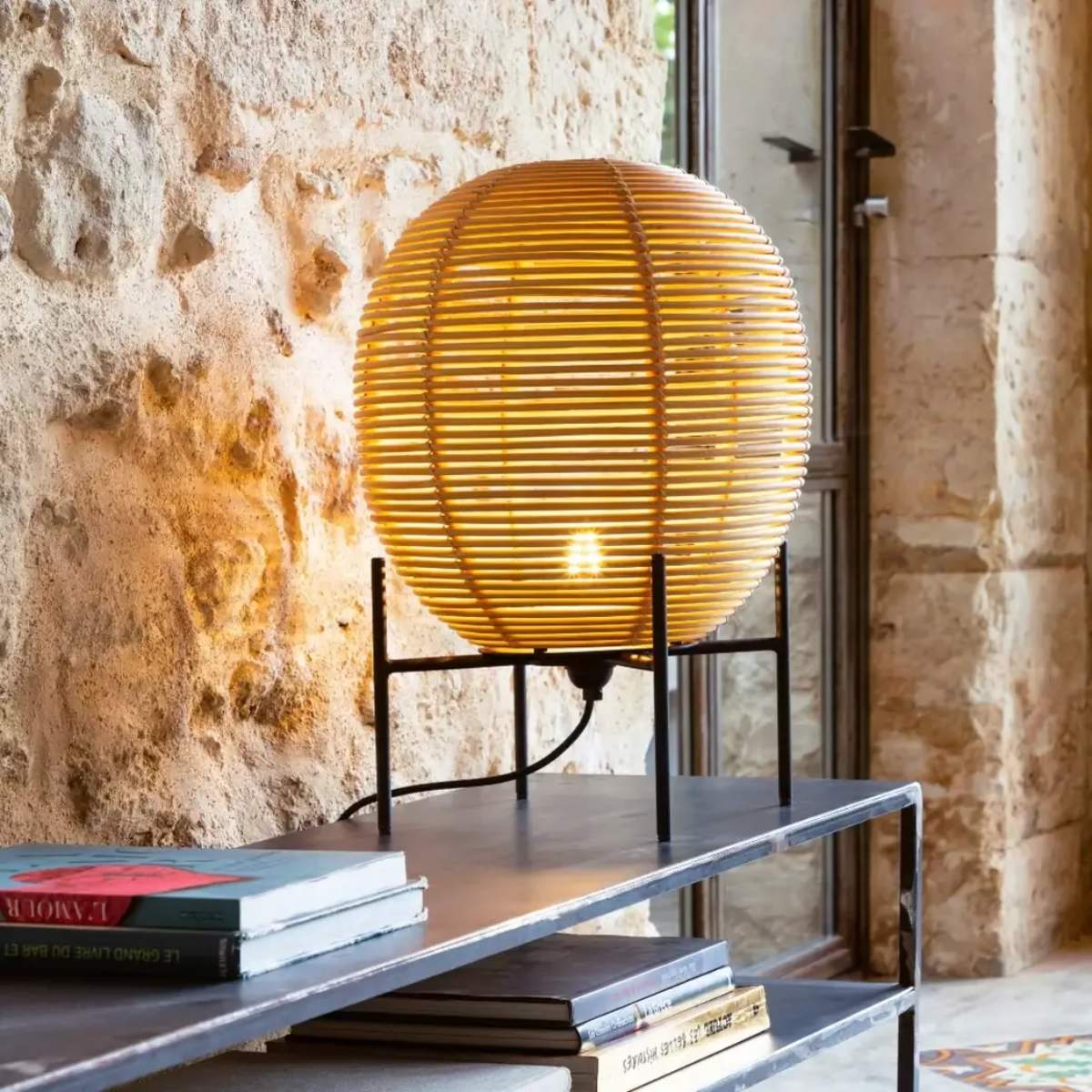 Vincent Shepherd Sari Floor/Table Lamp Rattan