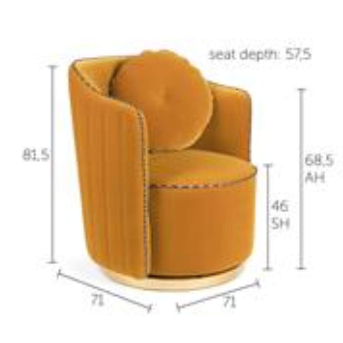 Bold Monkey Sassy Granny Lounge Chair