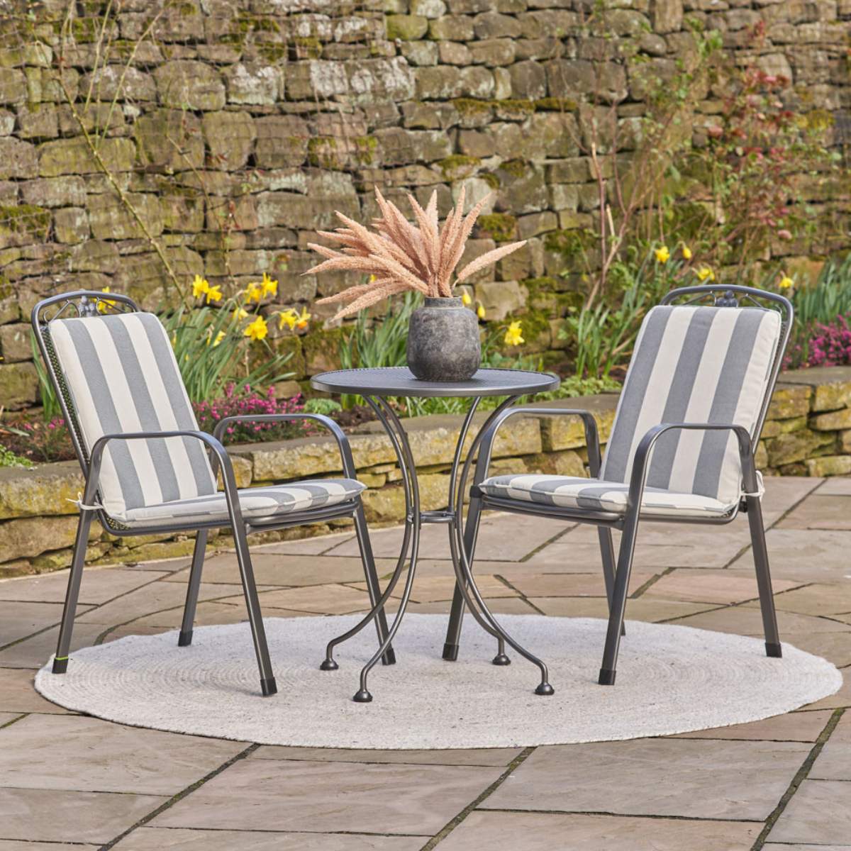 Pacific Lifestyle Savoy Bistro Set with Cushions