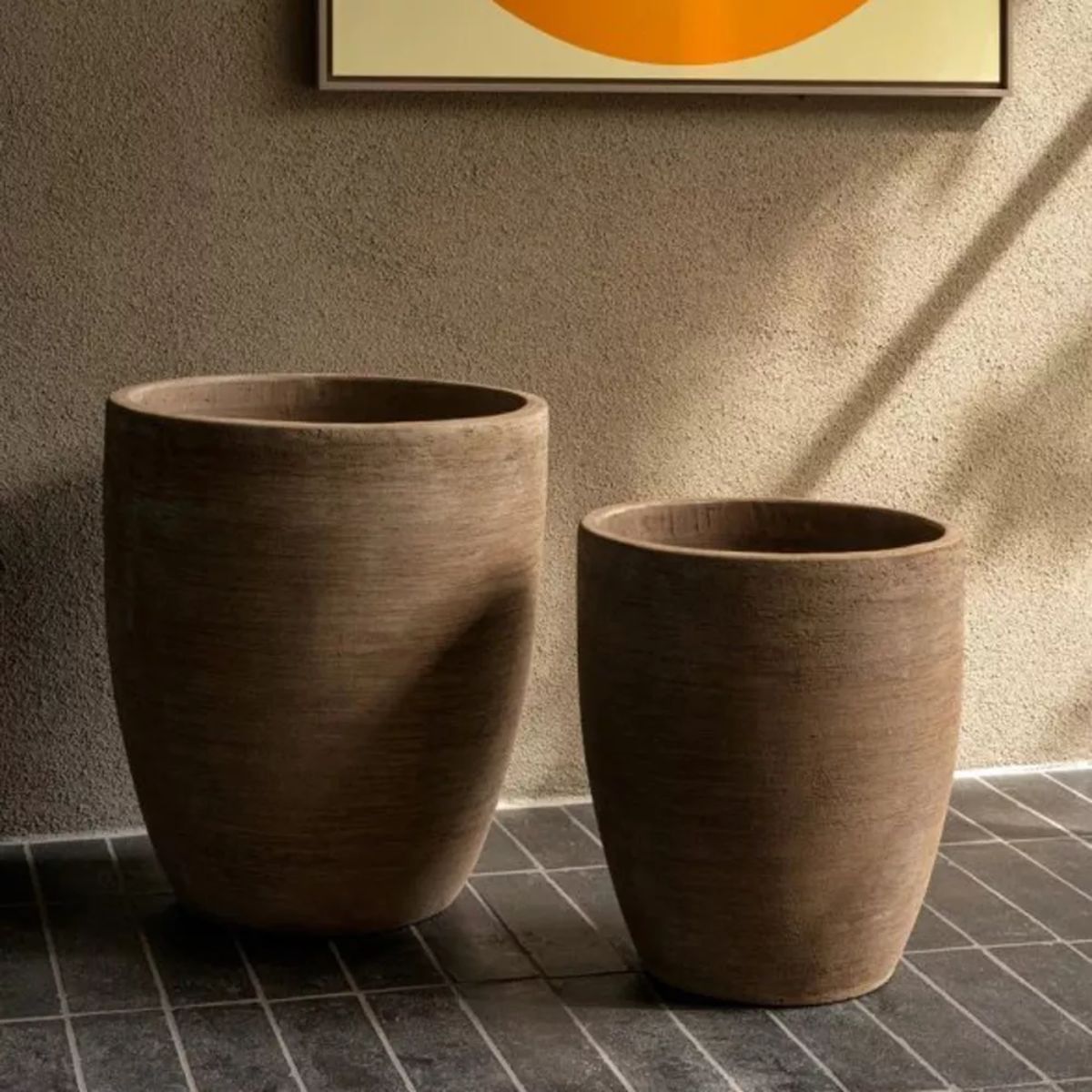 Vincent Shepherd Saya Outdoor Oval Planters