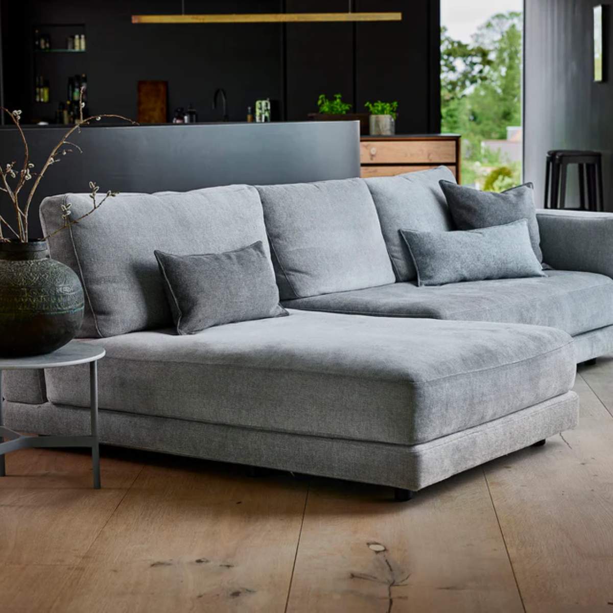 Cane-line Scale 2-Seater Sofa w/ Single Daybed, Right