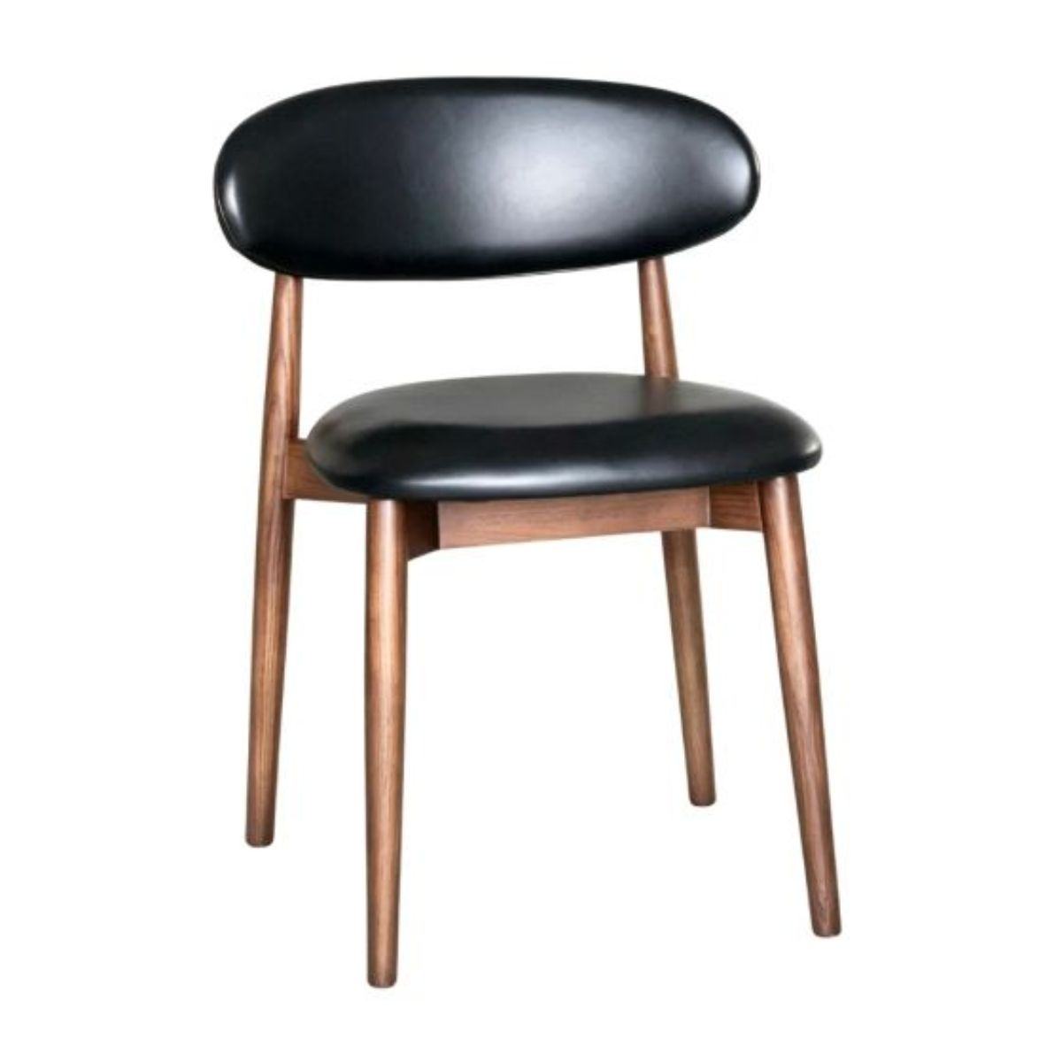 Trade Furniture Scandi Faux Leather Oak Dining Chair