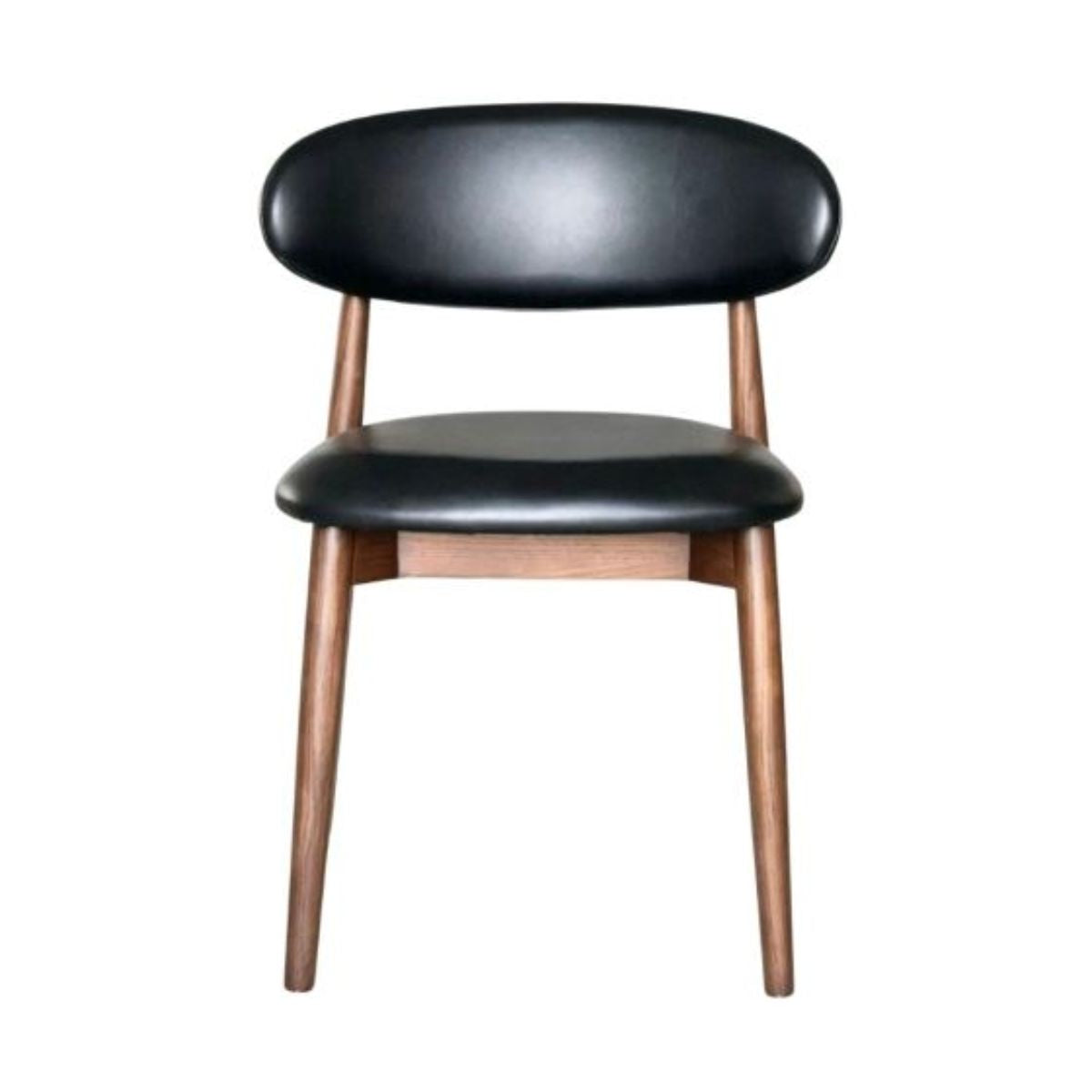 Trade Furniture Scandi Faux Leather Oak Dining Chair