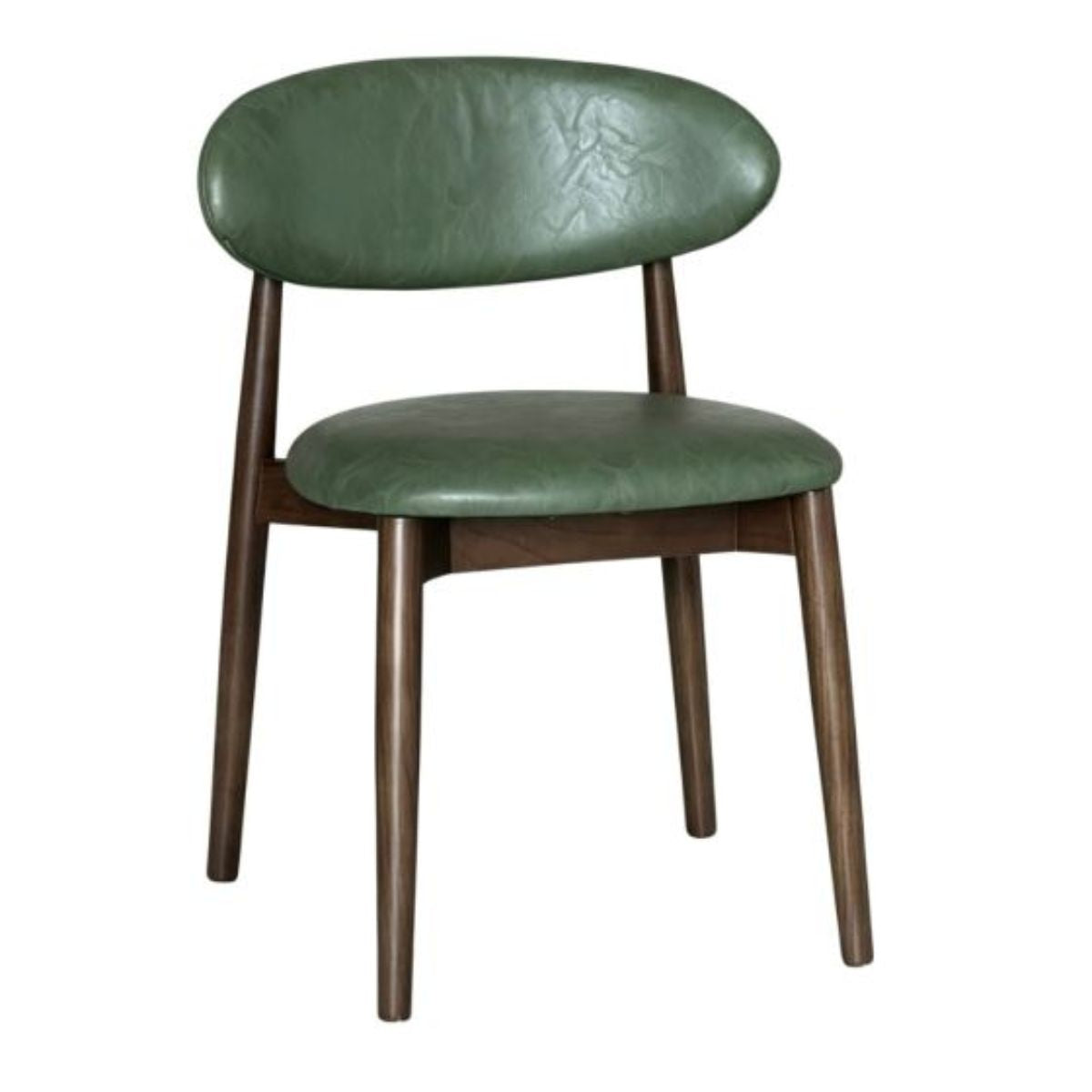 Trade Furniture Scandi Faux Leather Oak Dining Chair