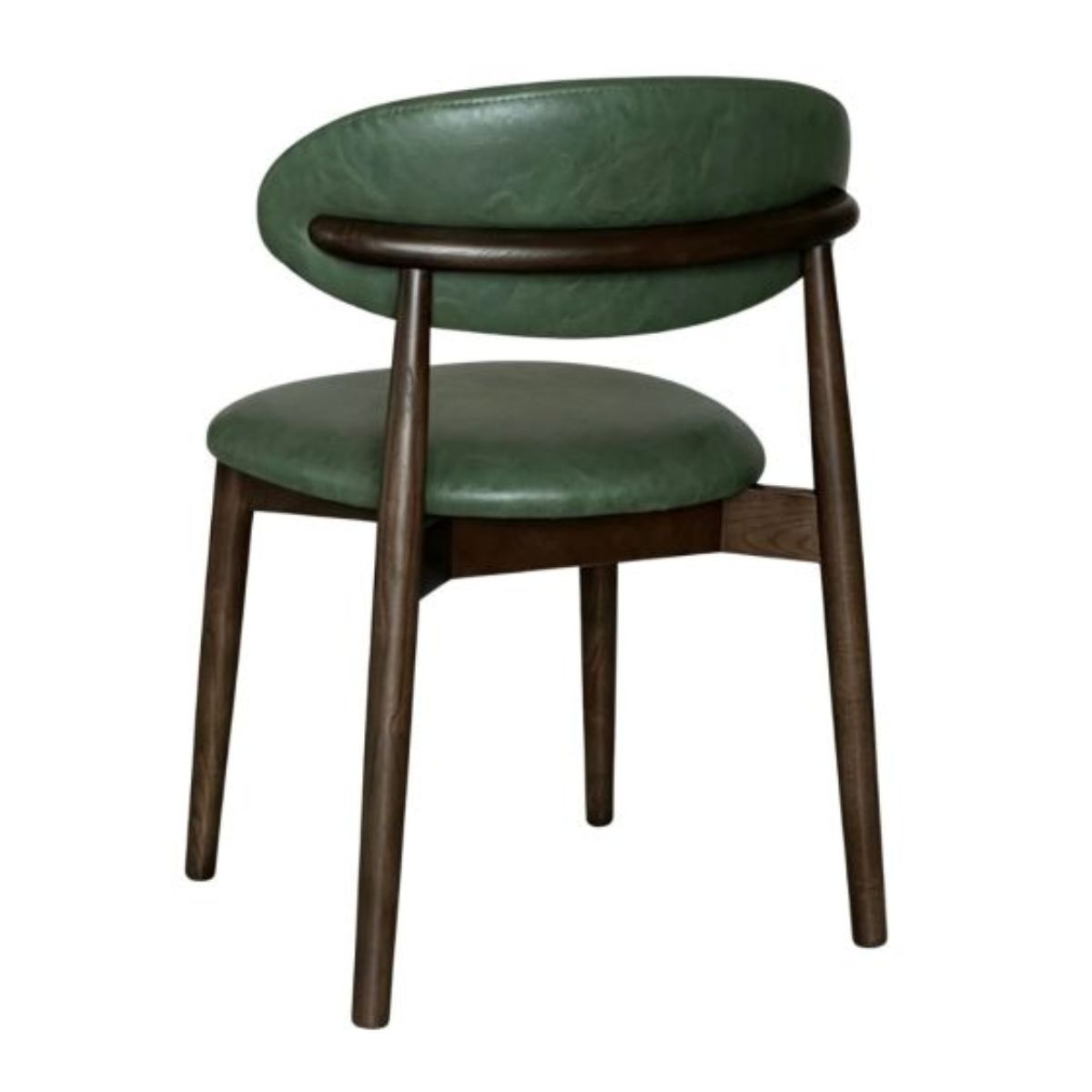 Trade Furniture Scandi Faux Leather Oak Dining Chair