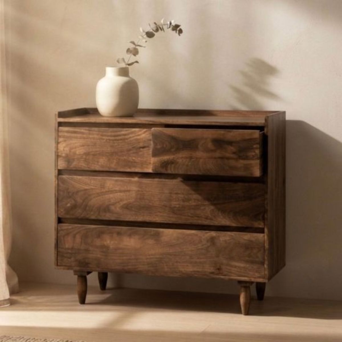 Trade Furniture Scandi Mango 100cm 4 Drawer Chest