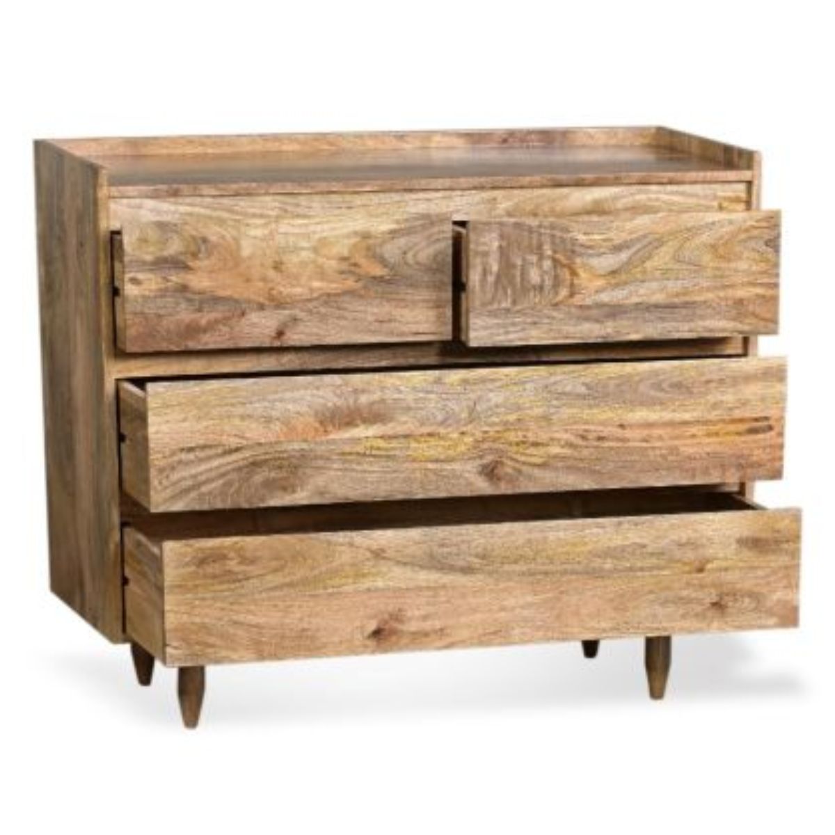 Trade Furniture Scandi Mango 100cm 4 Drawer Chest