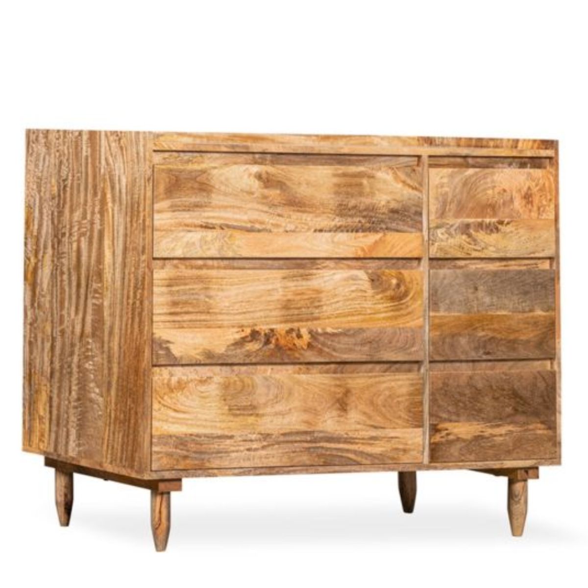 Trade Furniture Scandi Mango 115cm 6 Drawer Sideboard