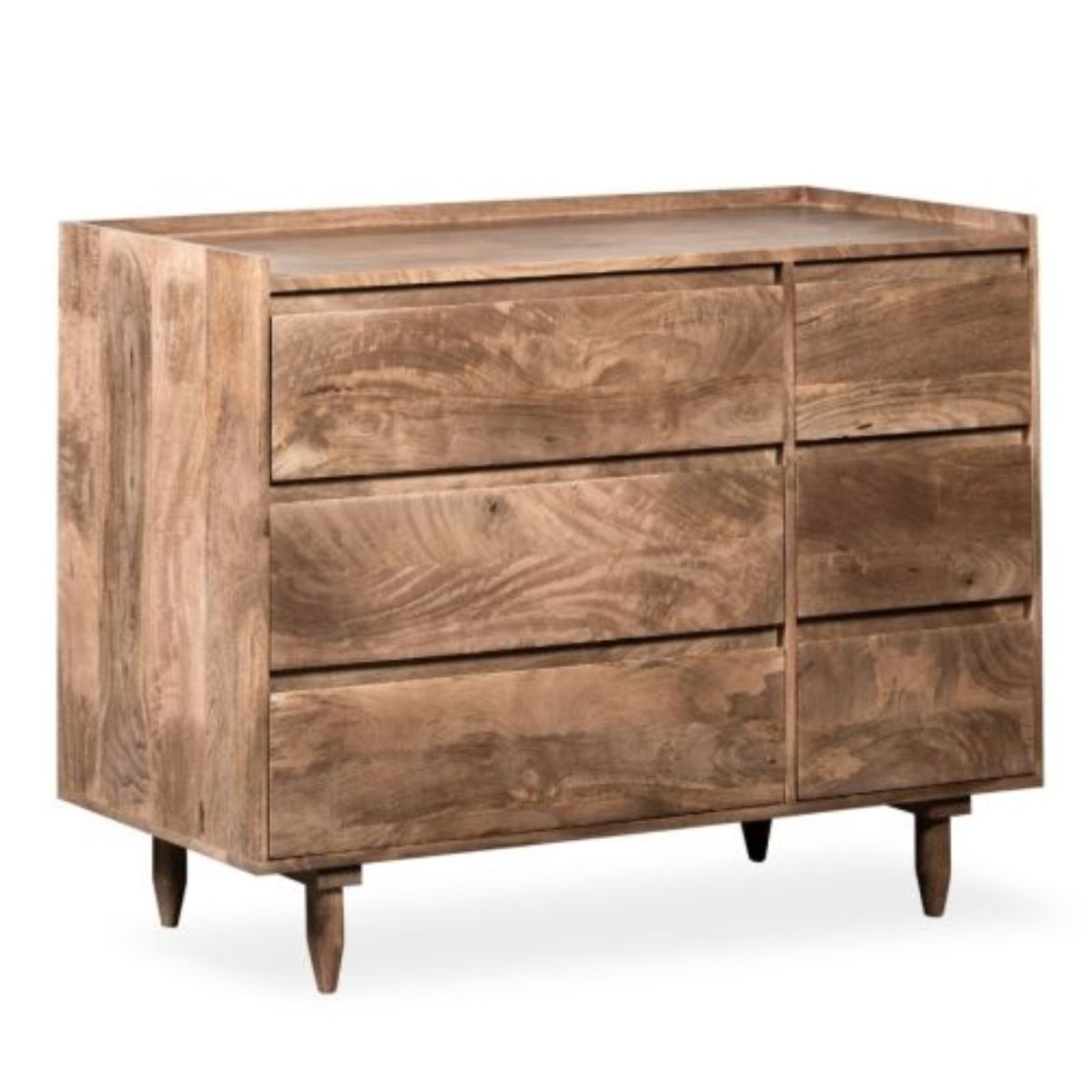 Trade Furniture Scandi Mango 115cm 6 Drawer Sideboard