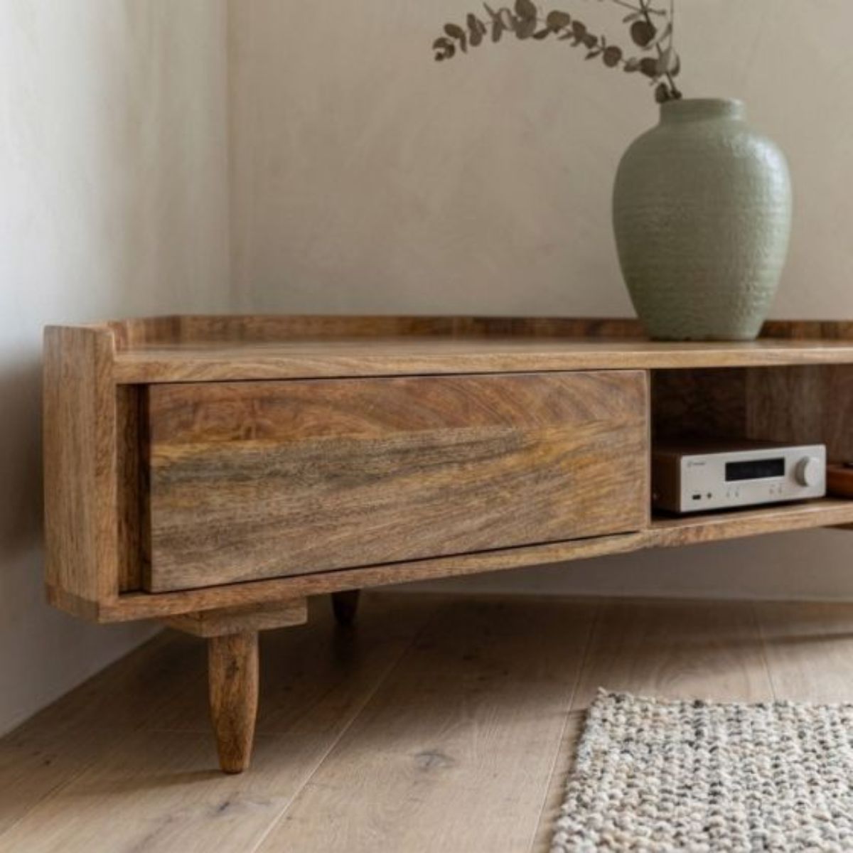 Trade Furniture Scandi Mango 120cm Corner TV Unit