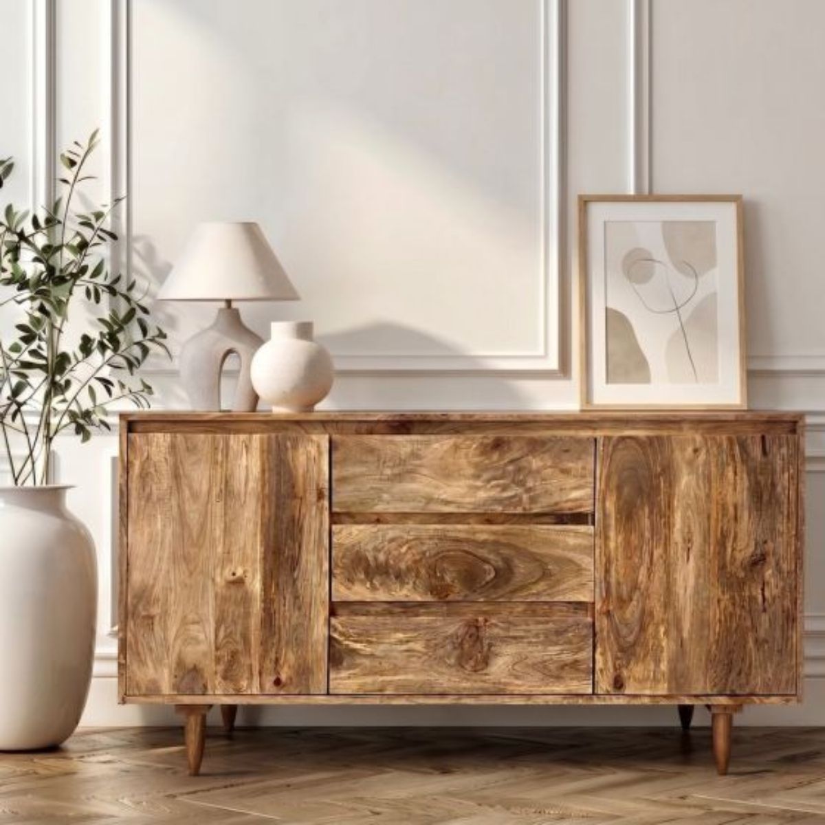 Trade Furniture Scandi Mango 130cm Sideboard