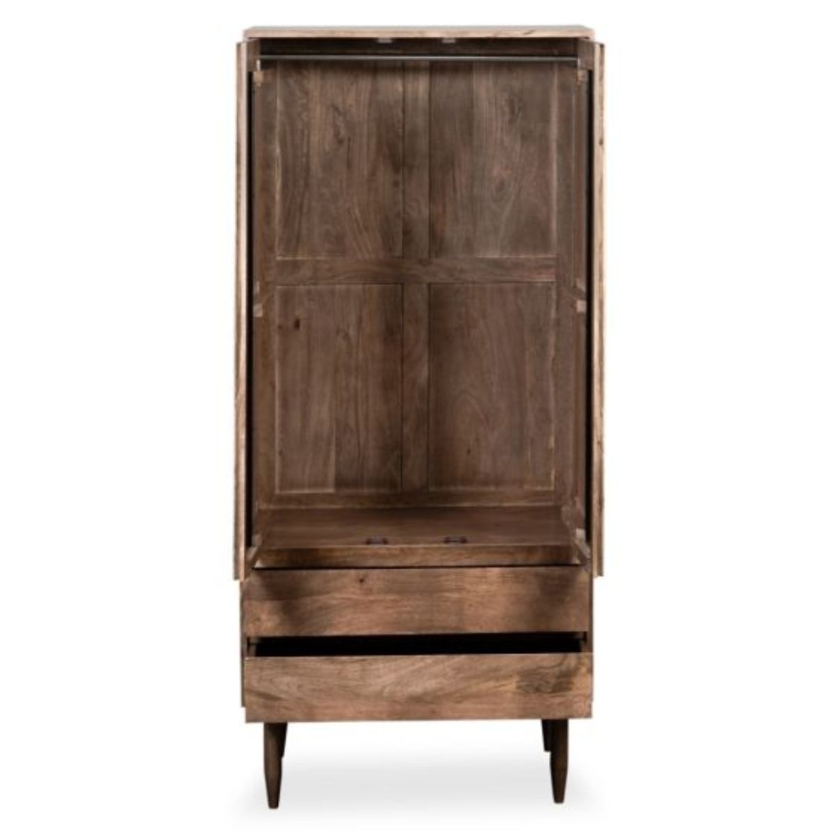 Trade Furniture Scandi Mango 2 Drawer Wardrobe
