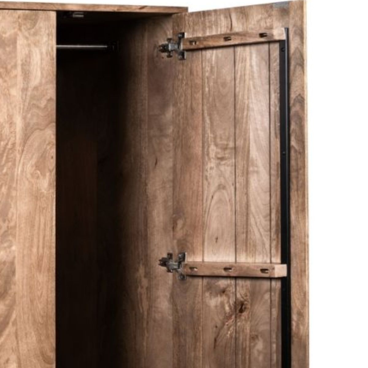 Trade Furniture Scandi Mango 2 Drawer Wardrobe