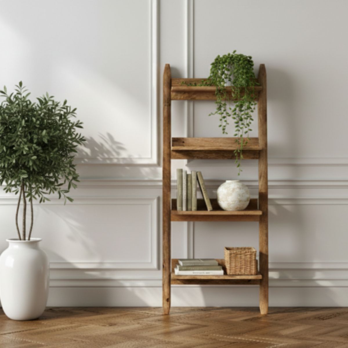 Trade Furniture Scandi Mango 50cm Ladder Wall Unit