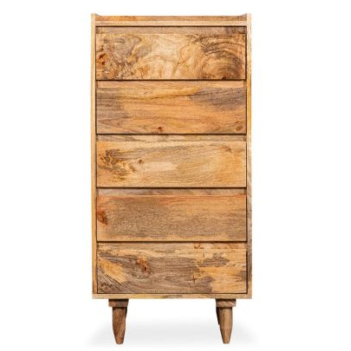 Trade Furniture Scandi Mango 5 Drawer Tall Boy
