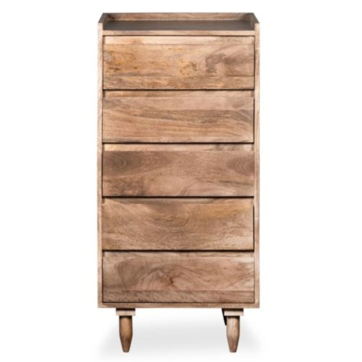 Trade Furniture Scandi Mango 5 Drawer Tall Boy