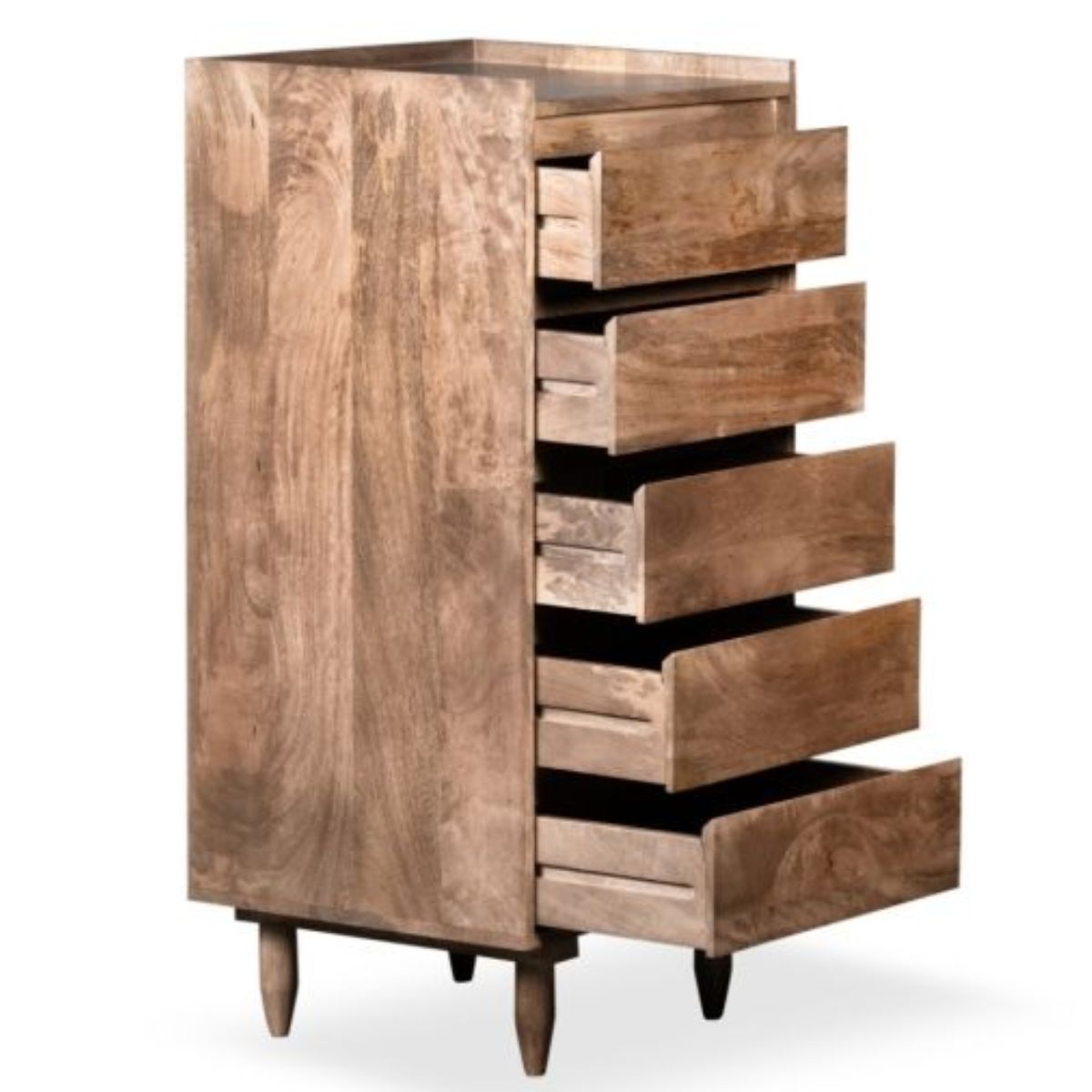 Trade Furniture Scandi Mango 5 Drawer Tall Boy