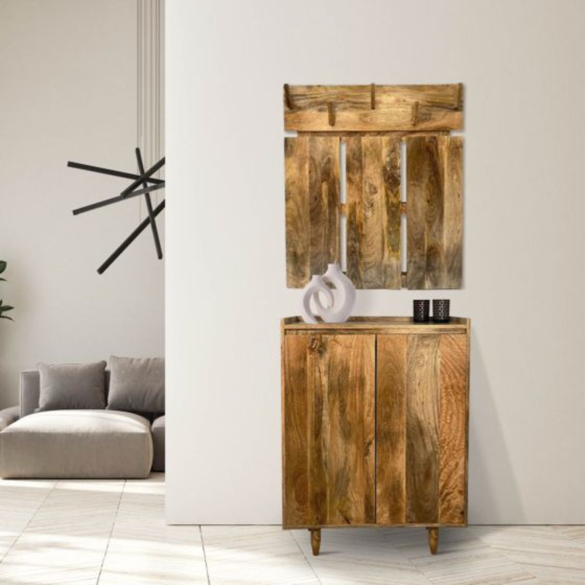 Trade Furniture Scandi Mango 78cm Coat Hook