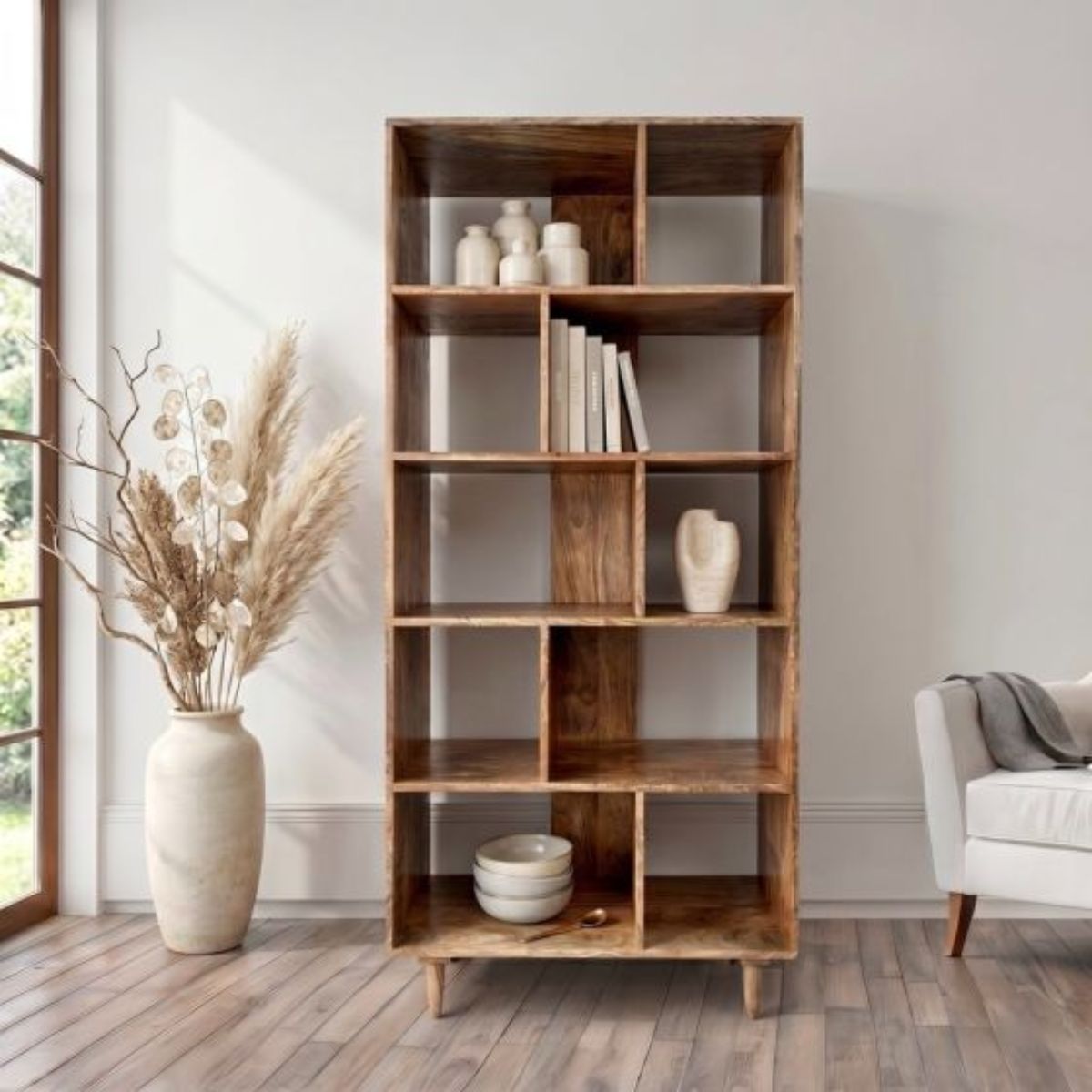 Trade Furniture Scandi Mango 80cm Bookcase