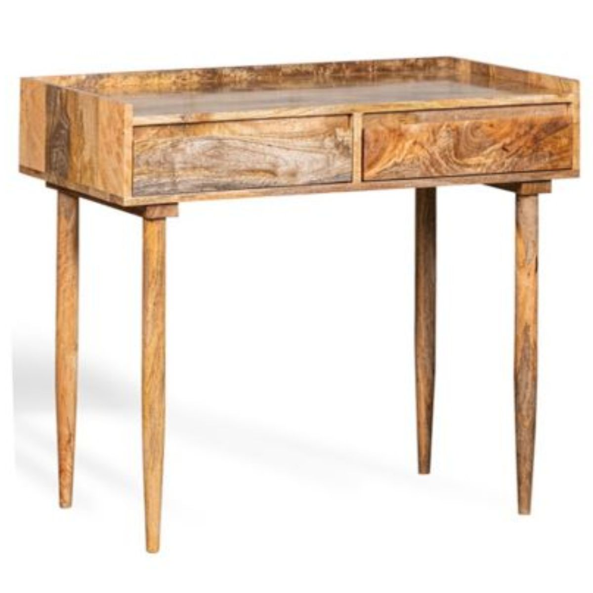 Trade Furniture Scandi Mango 90cm 2 Drawer Console Table