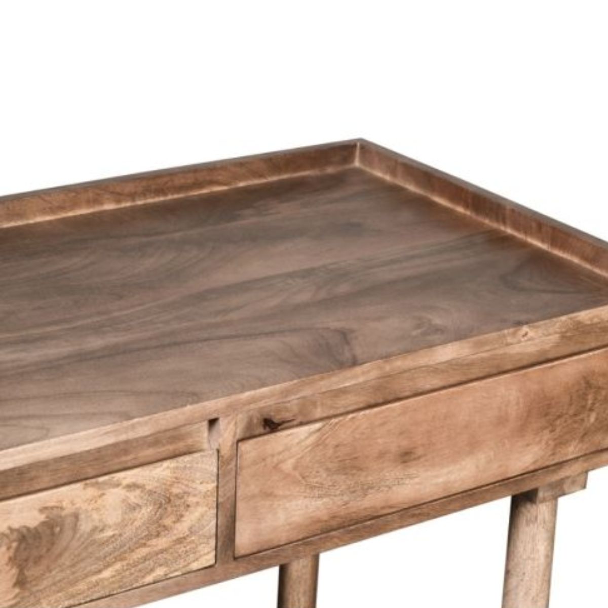 Trade Furniture Scandi Mango 90cm 2 Drawer Console Table
