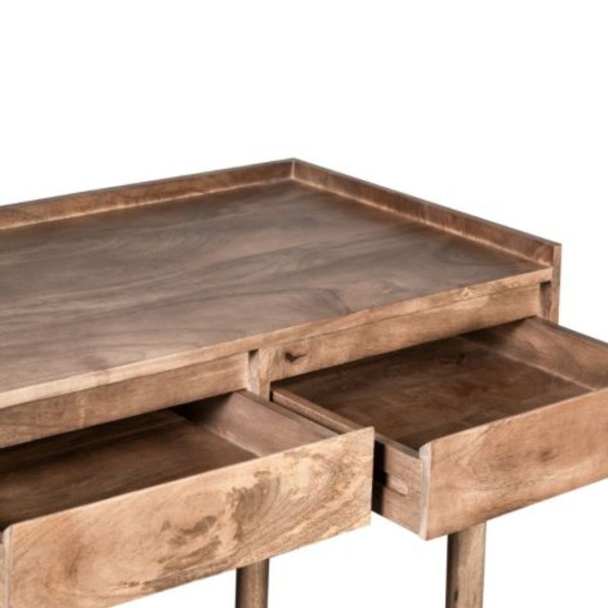 Trade Furniture Scandi Mango 90cm 2 Drawer Console Table