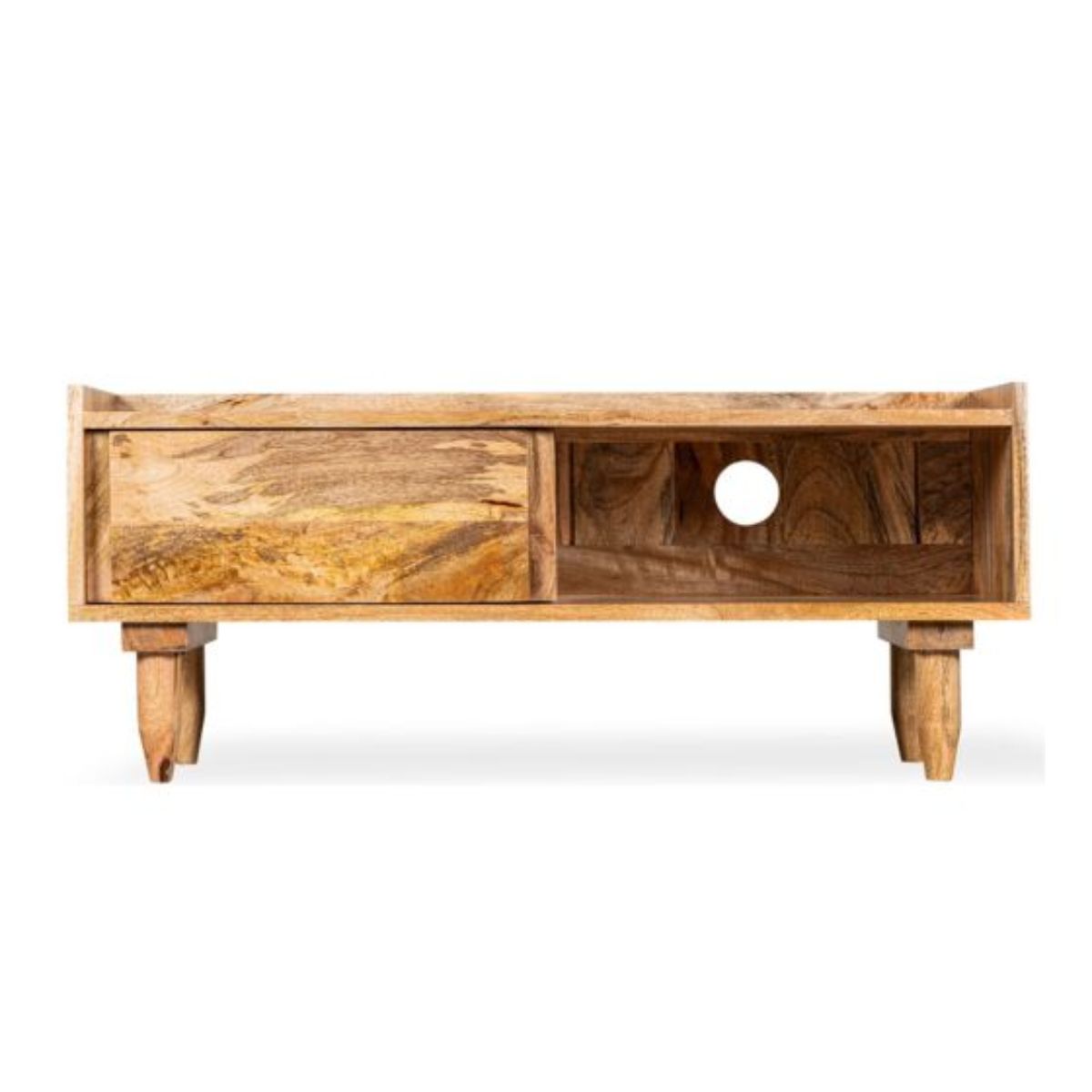 Trade Furniture Scandi Mango 90cm Sliding TV Unit