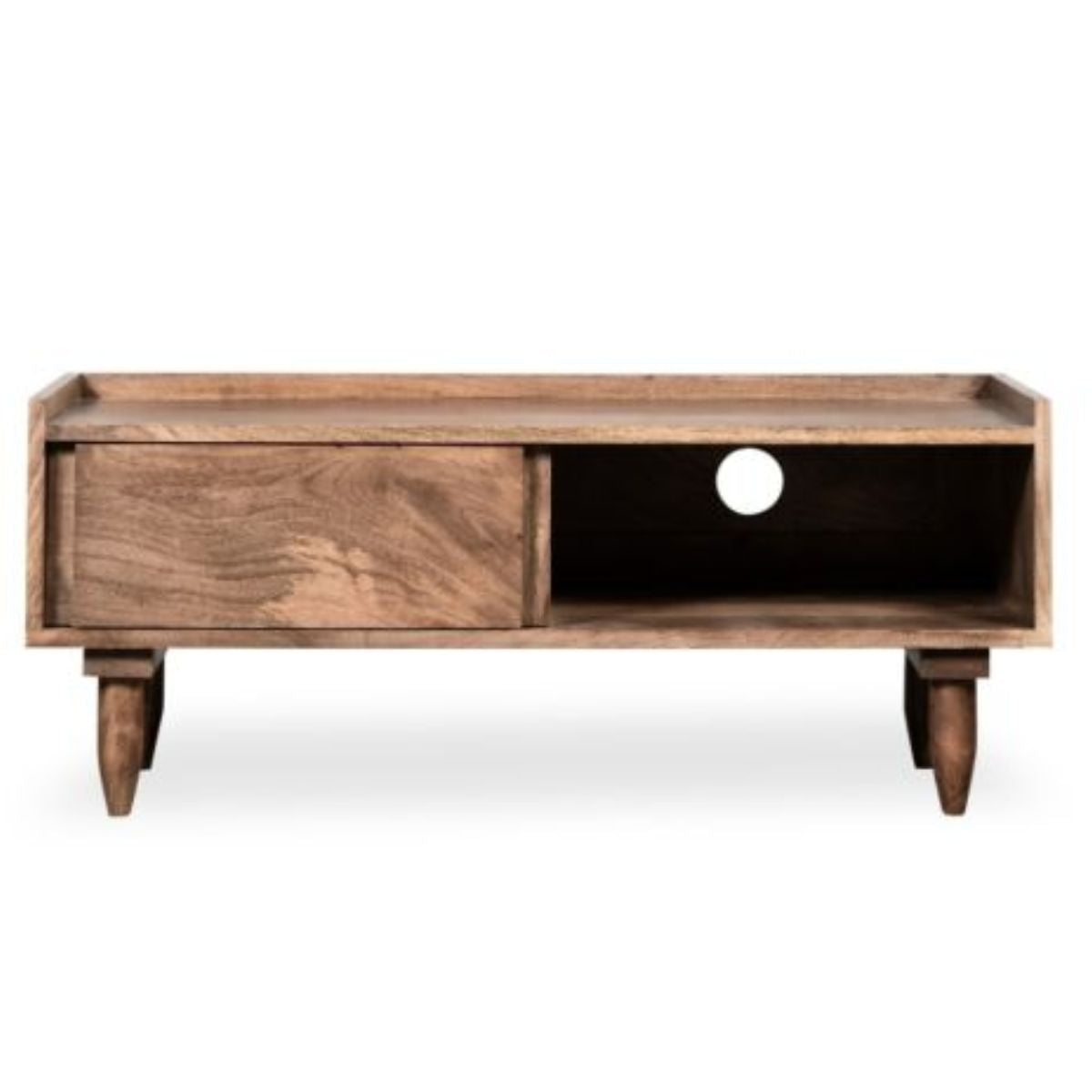 Trade Furniture Scandi Mango 90cm Sliding TV Unit