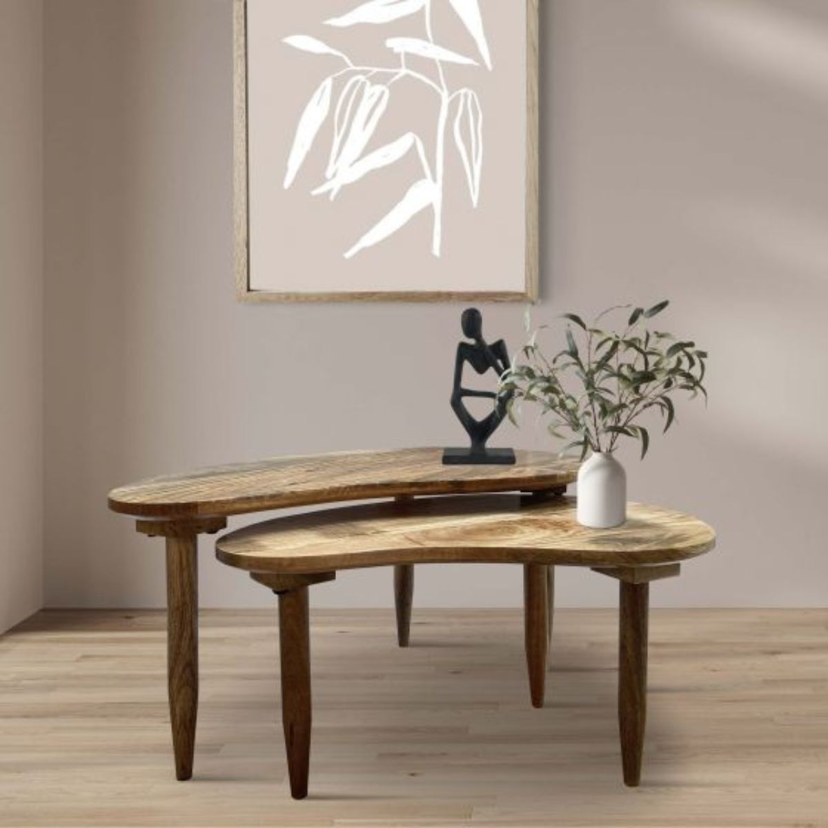 Trade Furniture Scandi Mango Kidney Bean Coffee Table
