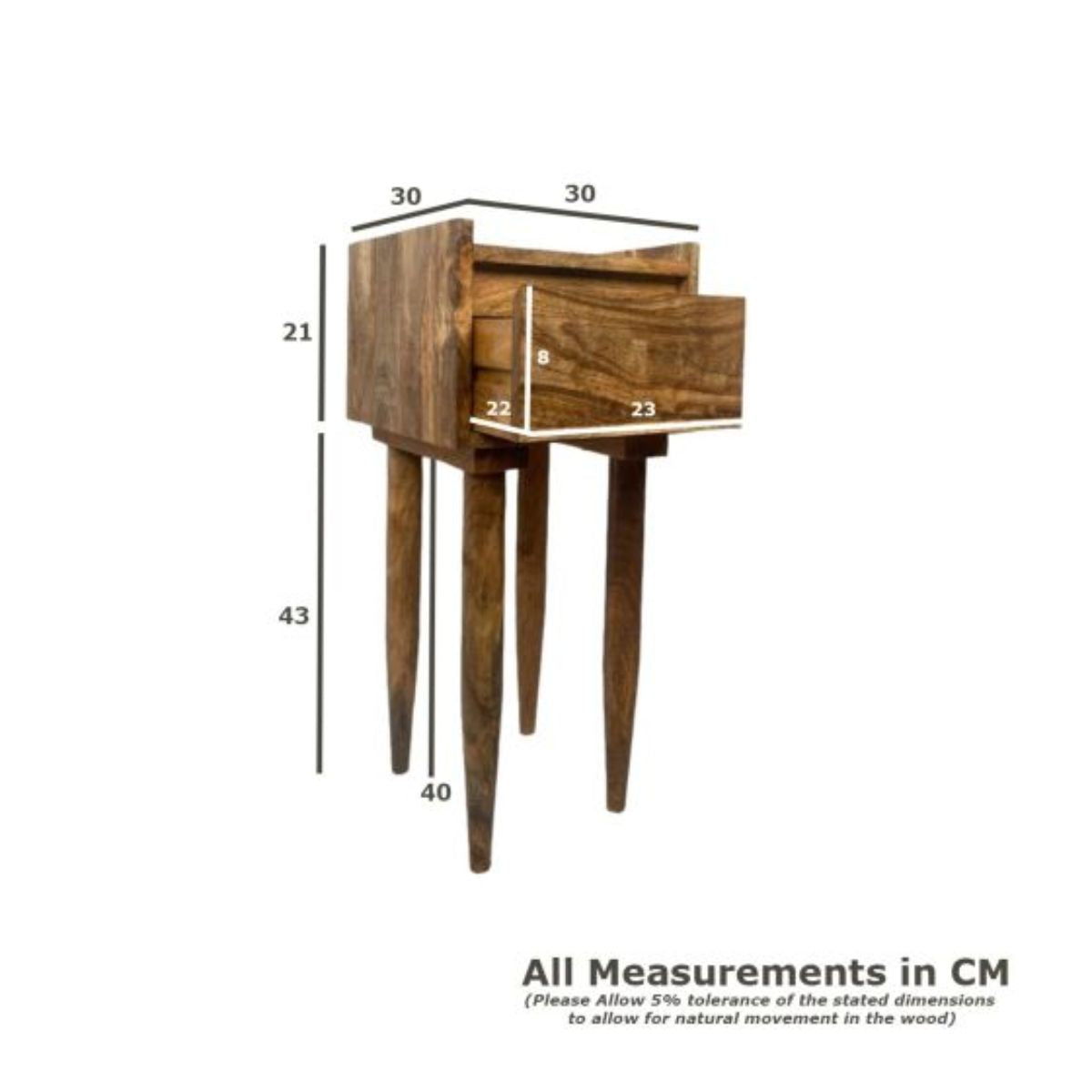 Trade Furniture Scandi Mango Lamp Table