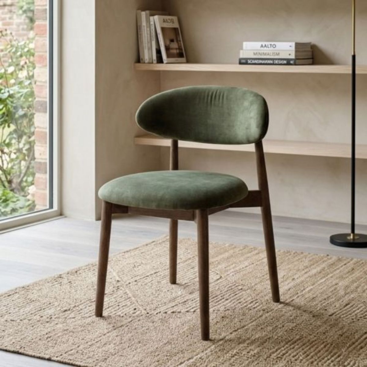 Trade Furniture Scandi Oak Dining Chair - Dark Leg