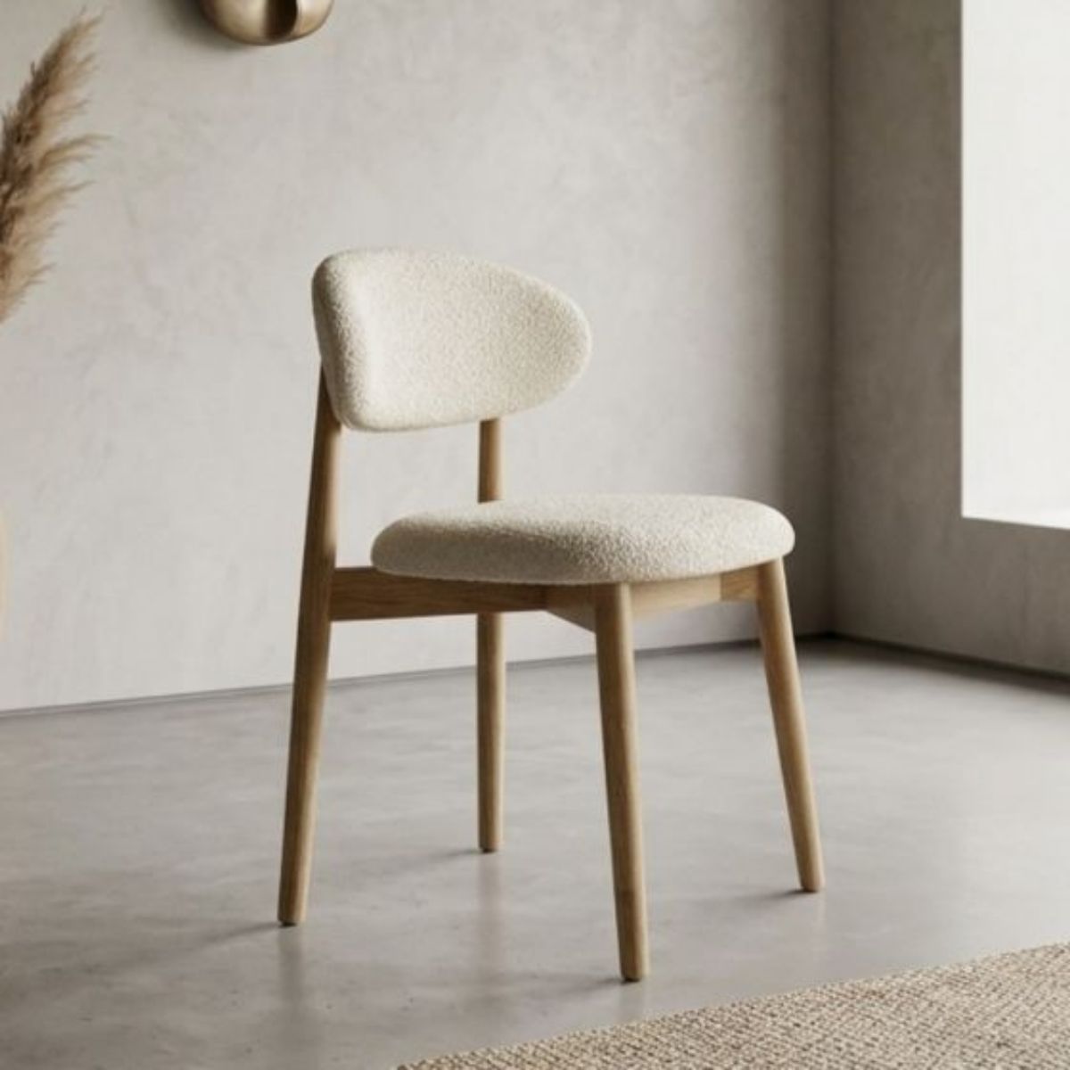 Trade Furniture Scandi Oak Dining Chair - Light Leg