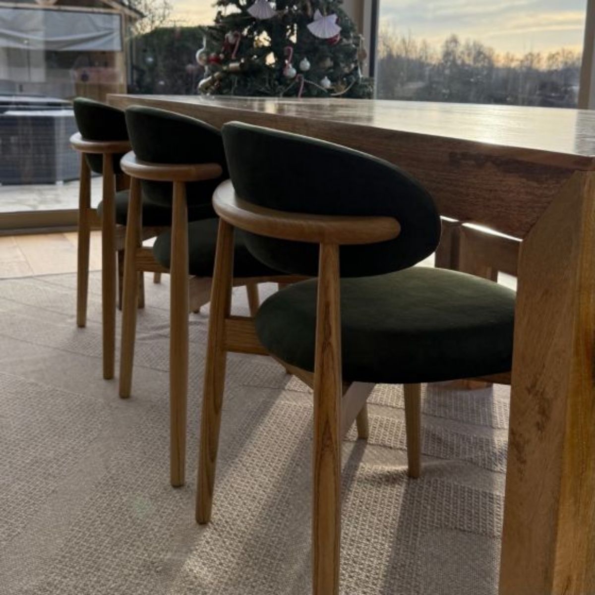Trade Furniture Scandi Oak Dining Chair - Light Leg